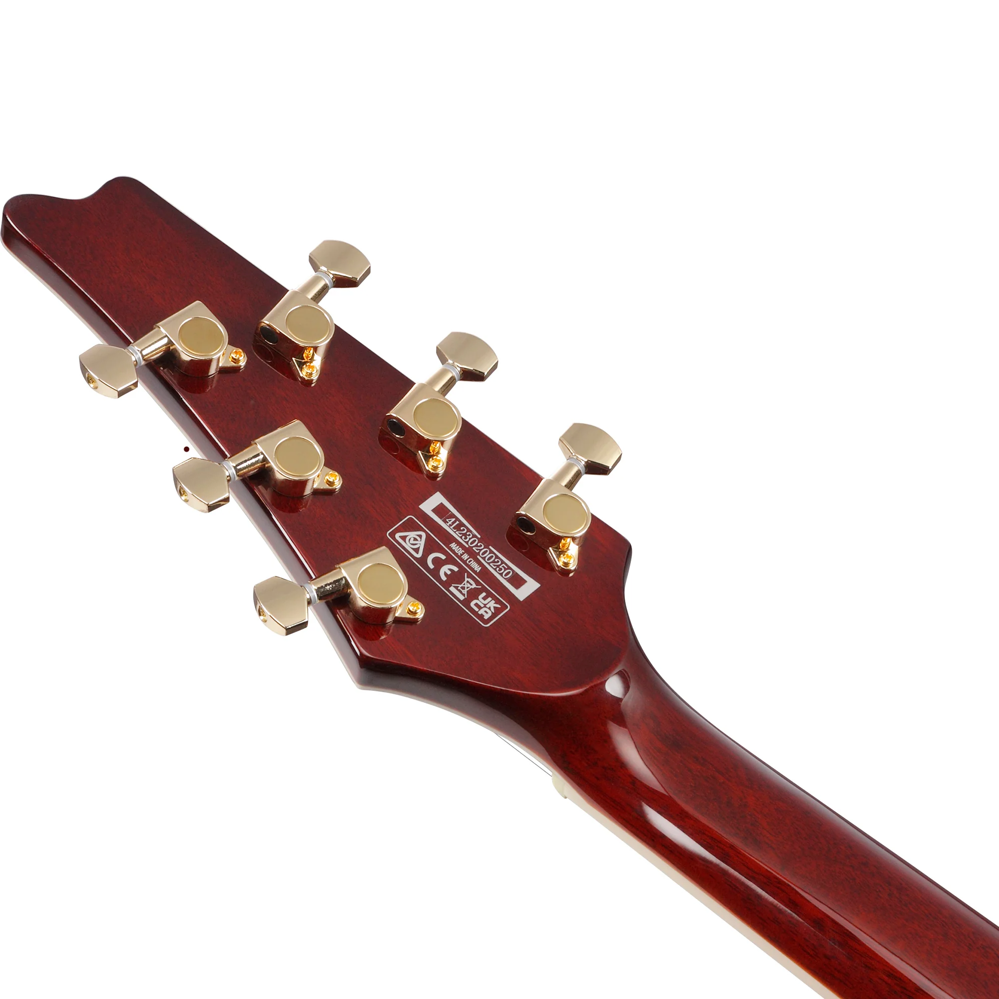 Ibanez IC420FMVLS Iceman Guitar, HH, Super 80 PU, Hardtail, Violin Sunburst - Image 5