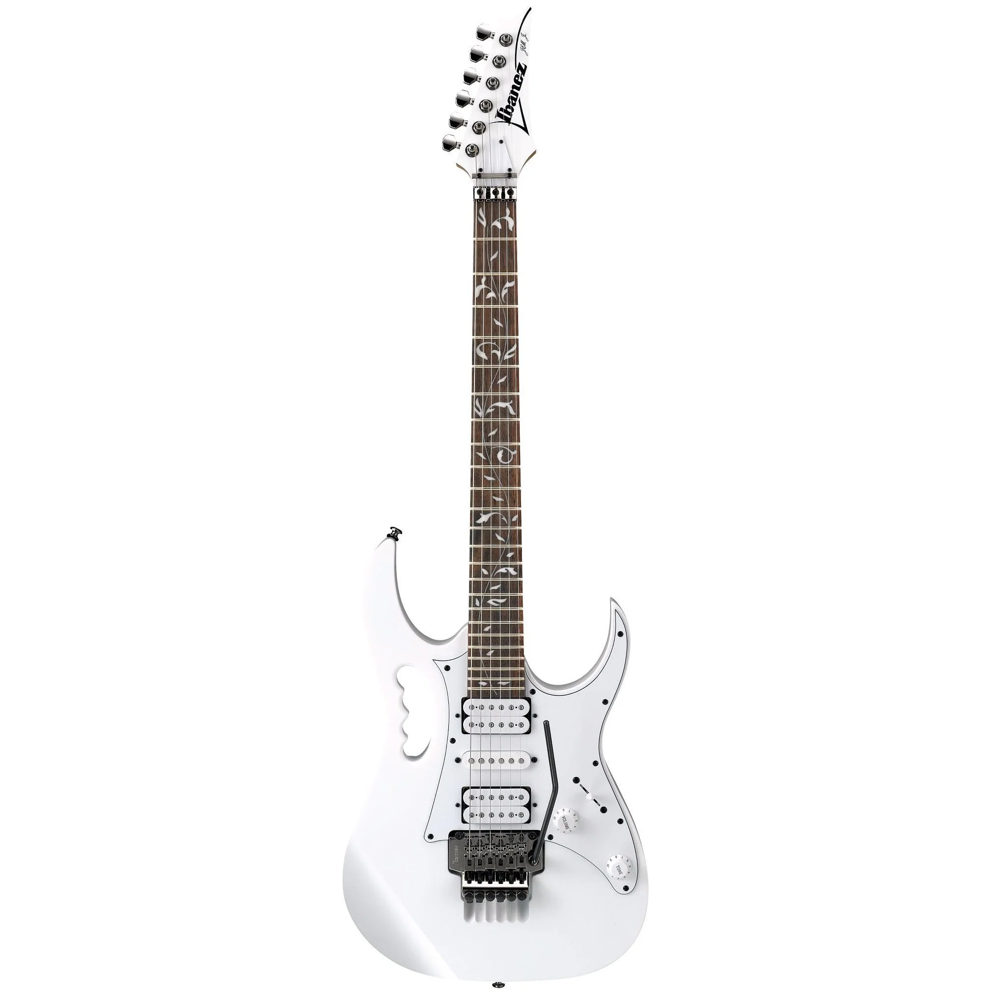 Ibanez JEMJRWH Steve Vai JEM Jr, White RW
