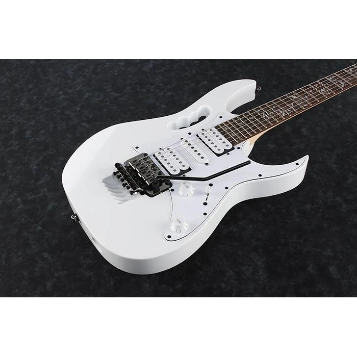 Ibanez JEMJRWH Steve Vai JEM Jr, White RW - Image 4