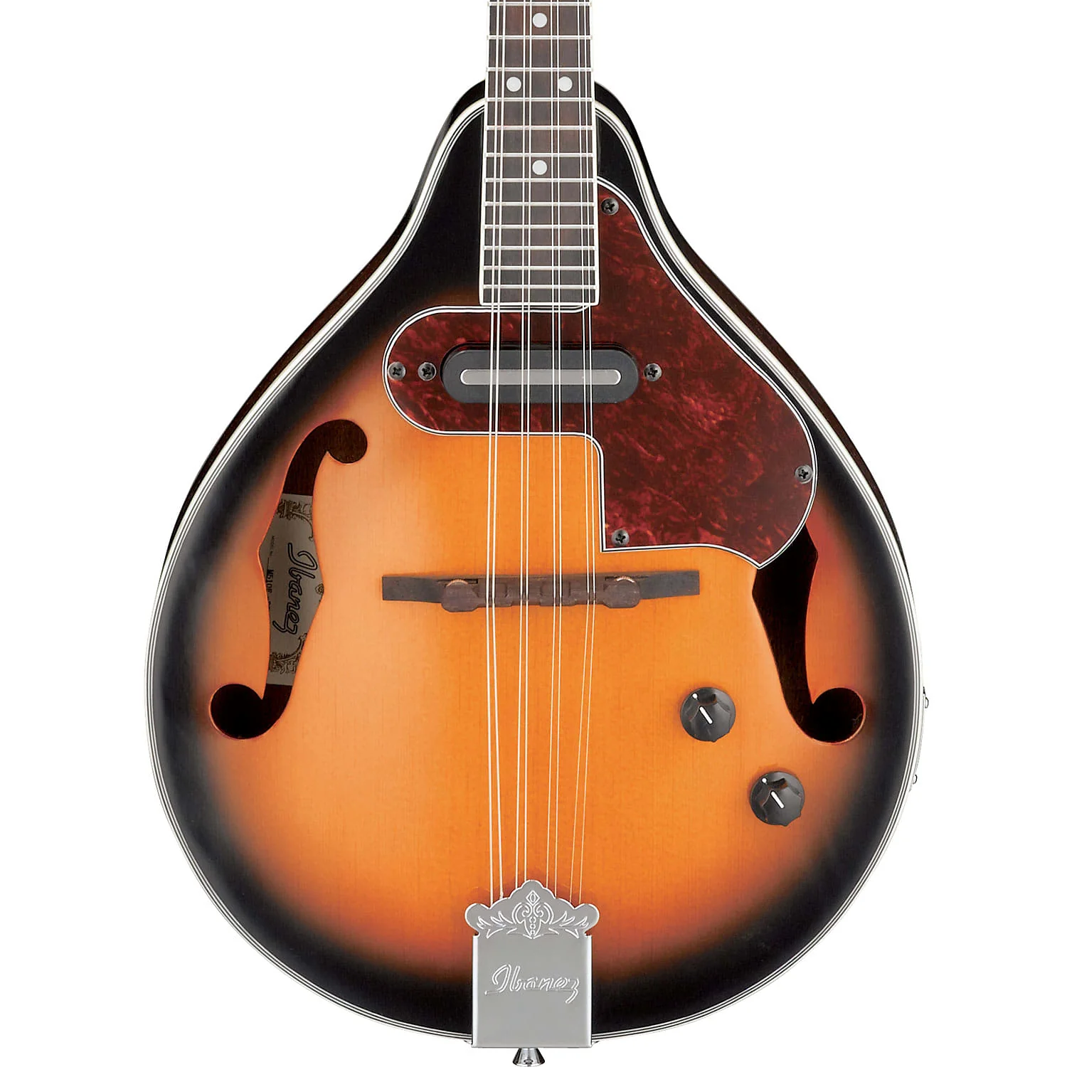 Ibanez M510EBS A-Style A/E Mandolin Brown Sunburst - Image 2