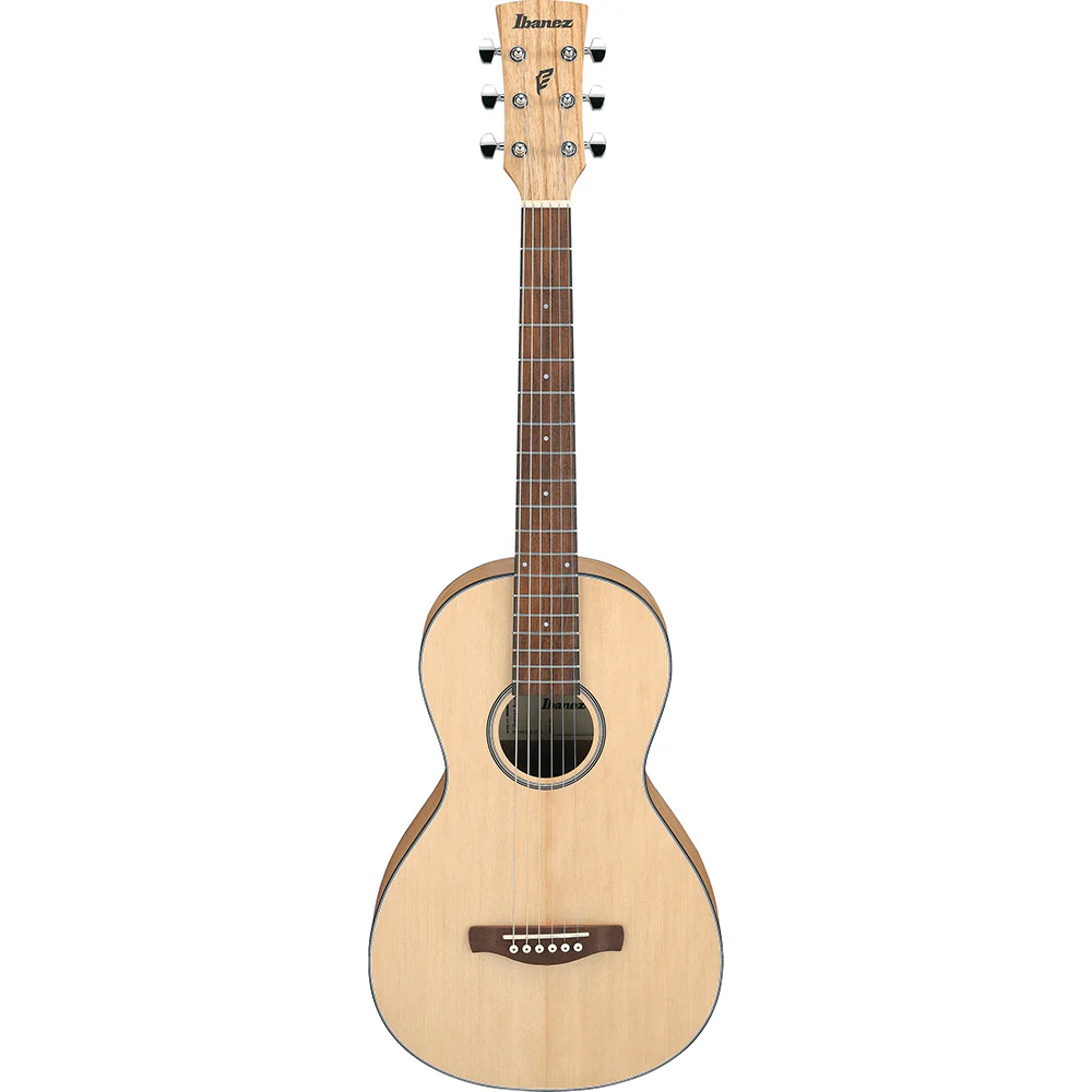 Ibanez PN2MDOPN Parlor Acoustic Guitar, All White Siris, Natural