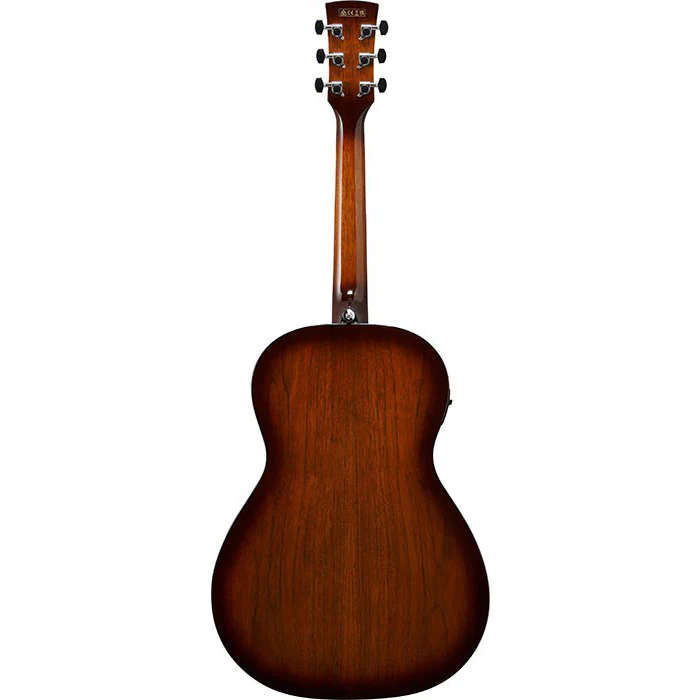 Ibanez PN50TKENDH Parlor Acoustic Guitar, Spruce Top, Teak B/S, w/ Electronics, Dark Brown Sunburst - Image 2