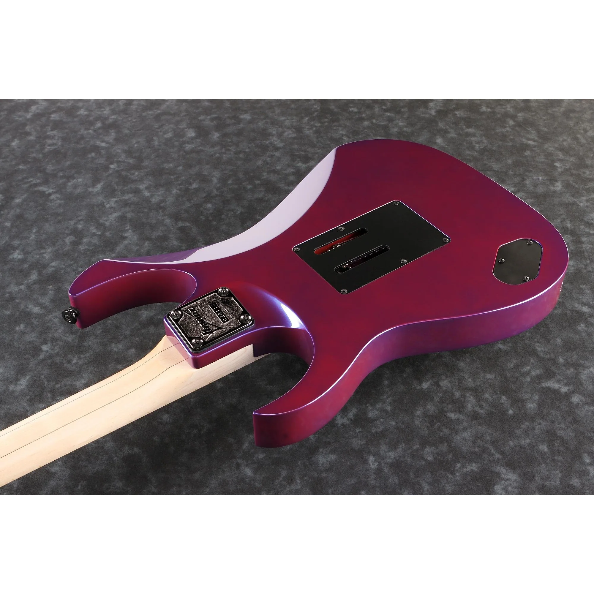Ibanez RG550PN MIJ RG Genesis Collection HSH Electric Guitar, Purple Neon - Image 3