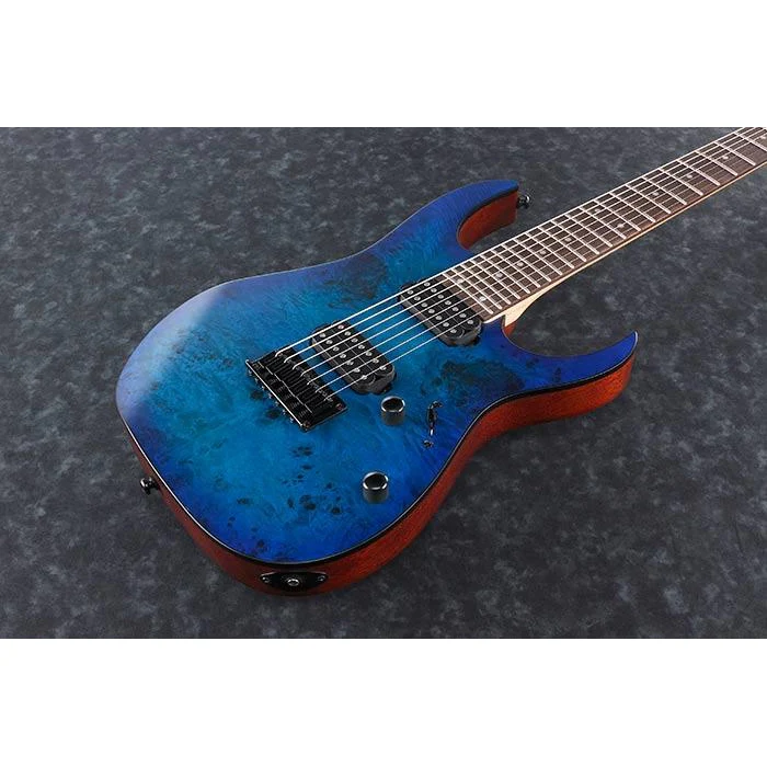 Ibanez RG7421PBSBF RG 7st. Sapphire Blue Flat RW - Image 2