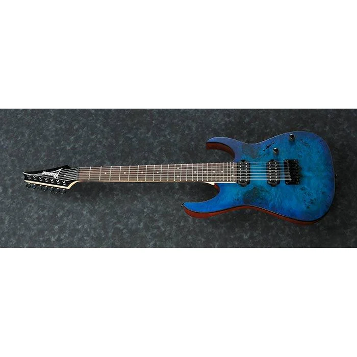 Ibanez RG7421PBSBF RG 7st. Sapphire Blue Flat RW - Image 3
