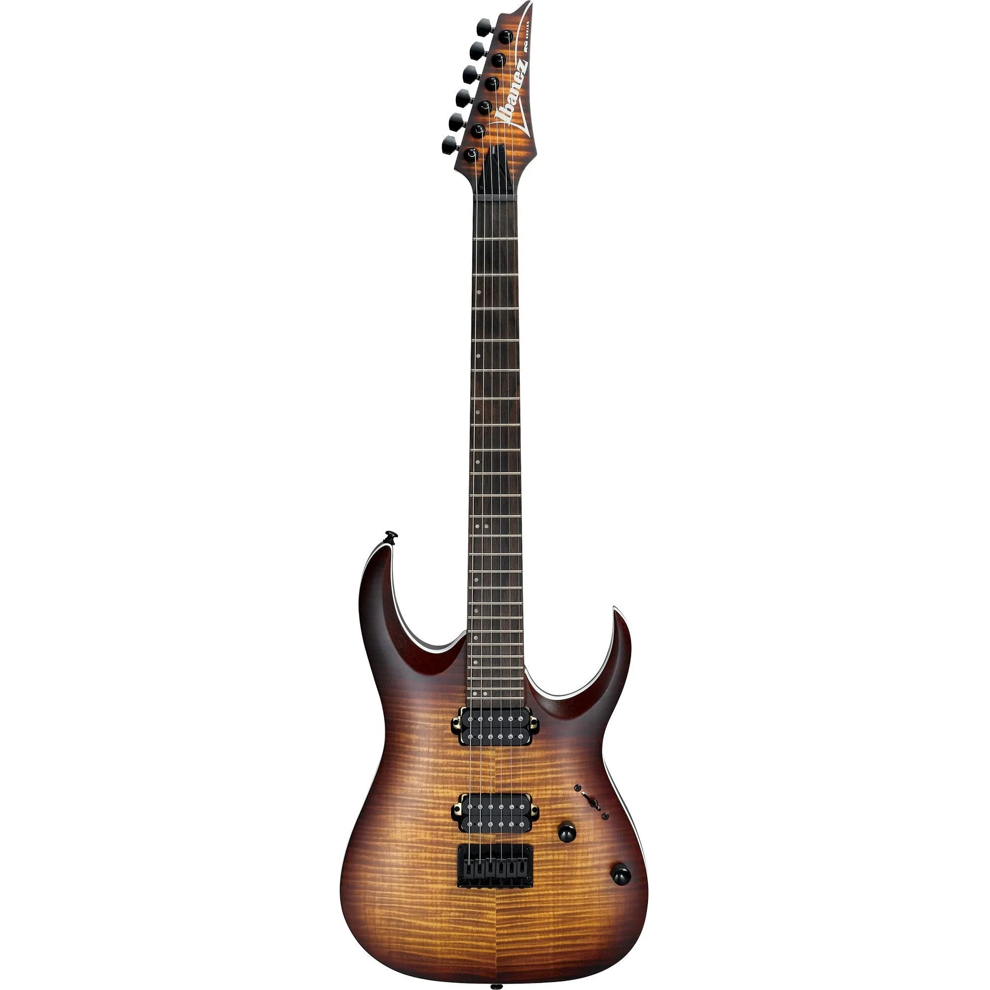 Ibanez RGA42FMDEF Electric Guitar RGA Dragon Eye Burst Flat, Flame Maple Top