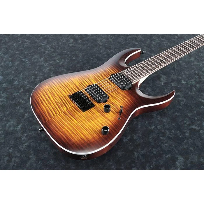 Ibanez RGA42FMDEF Electric Guitar RGA Dragon Eye Burst Flat, Flame Maple Top - Image 4