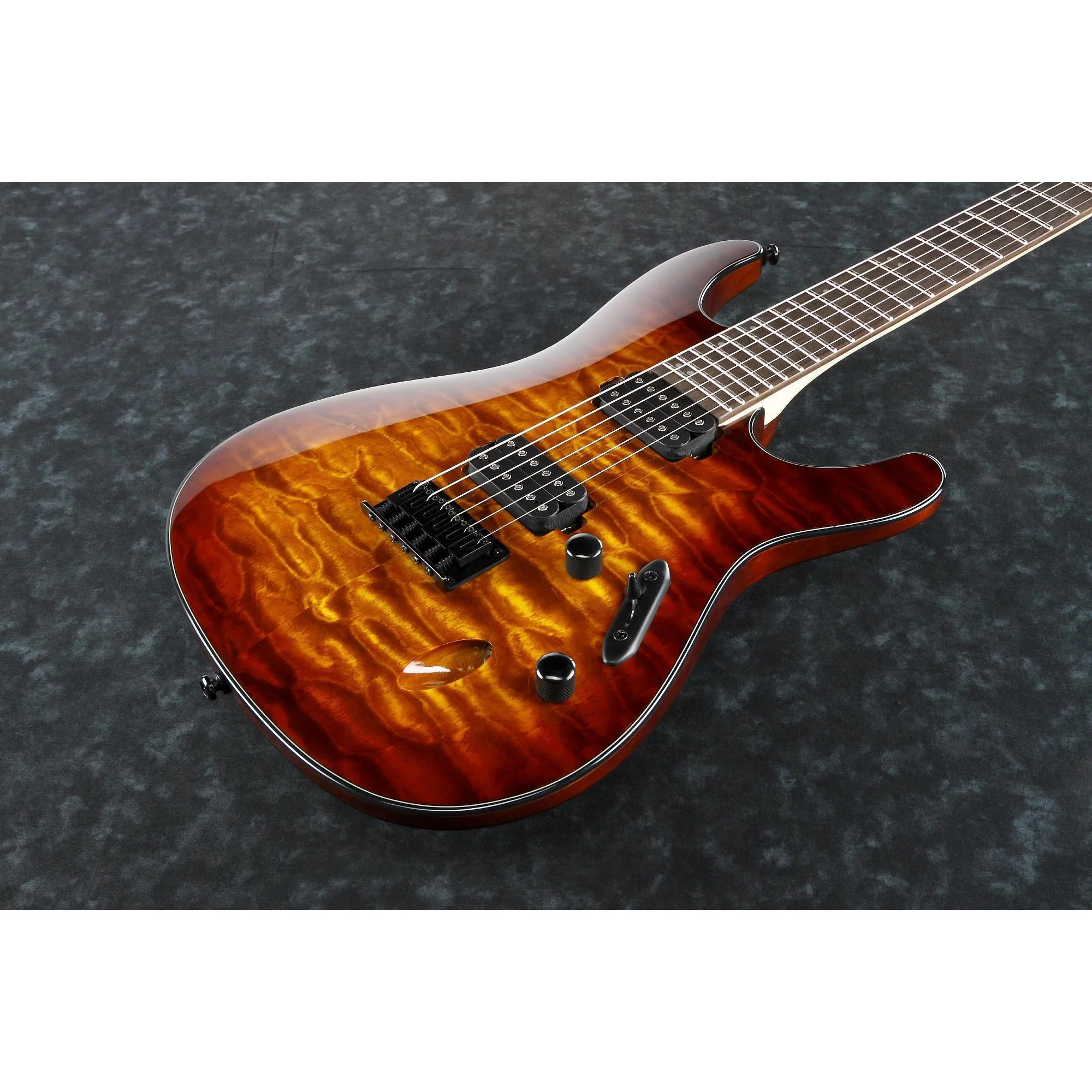 Ibanez S621QMDEB S Standard HH Hardtail Electric Guitar, Dragon Eye Burst - Image 2