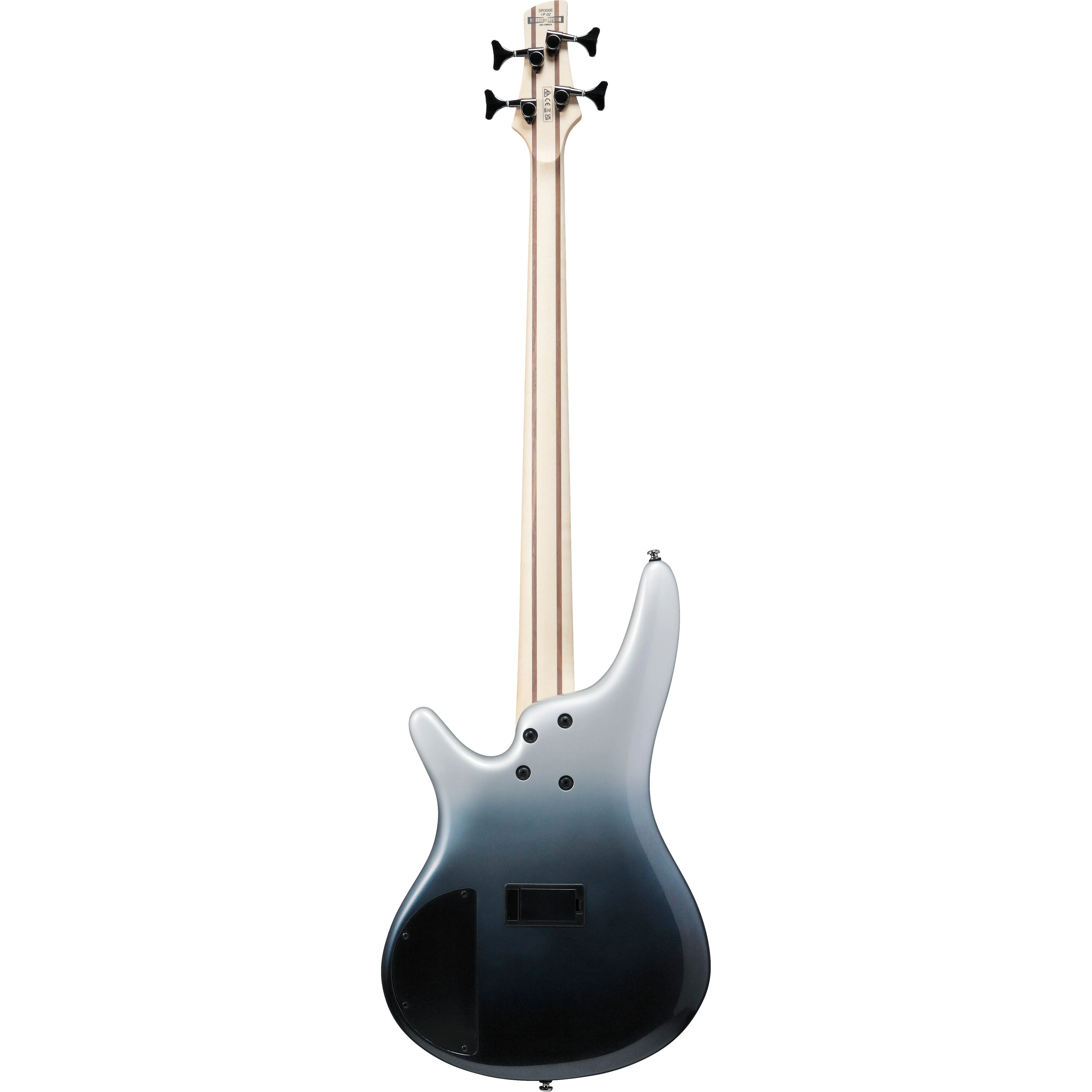 Ibanez SR300ECFM SR Standard 4-string Bass, Classic Sliver Fade Metallic - Image 8