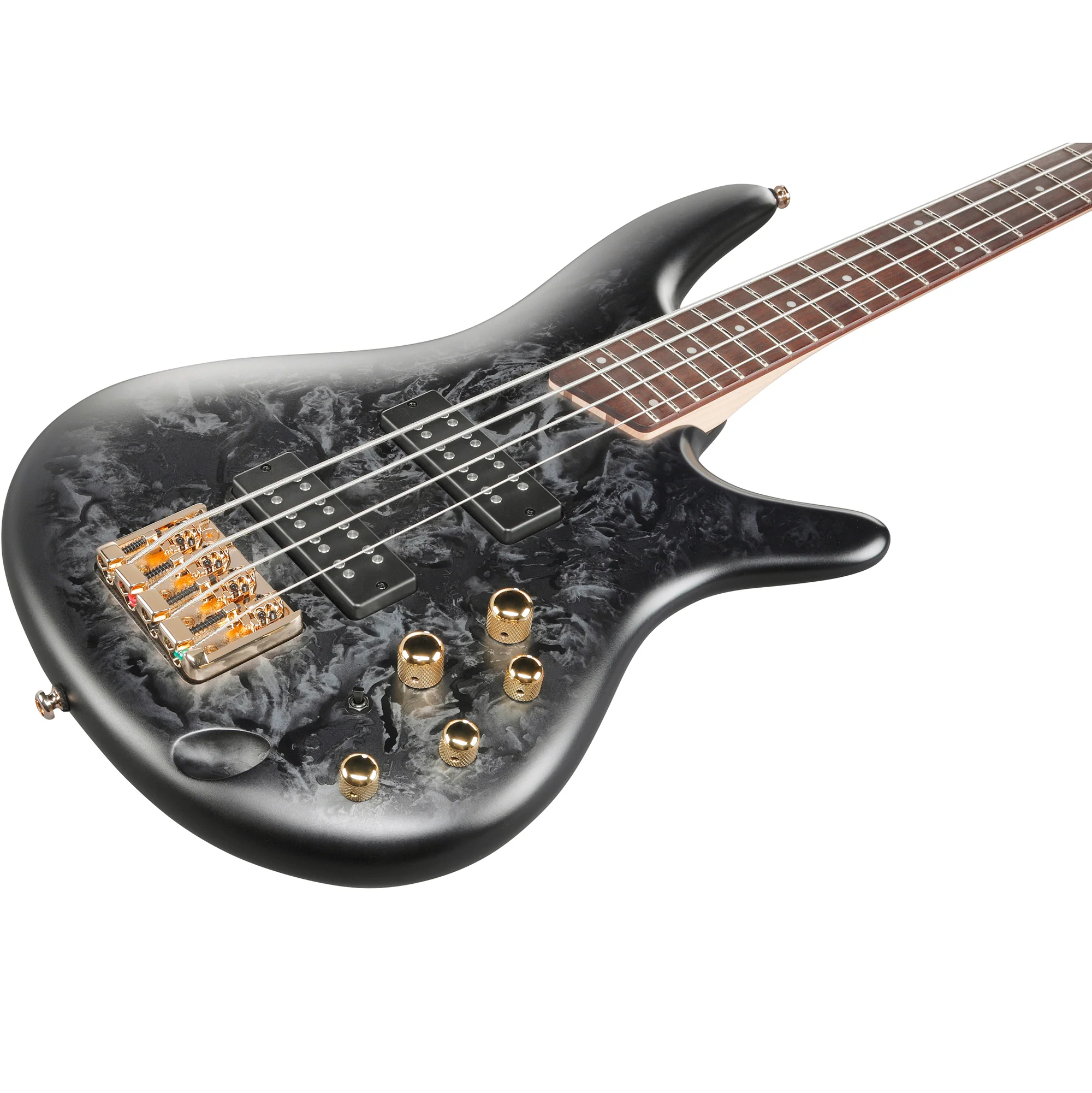 Ibanez SR300EDXBZM SR Standard 4-string Bass, Black Ice Frozen Matte - Image 4