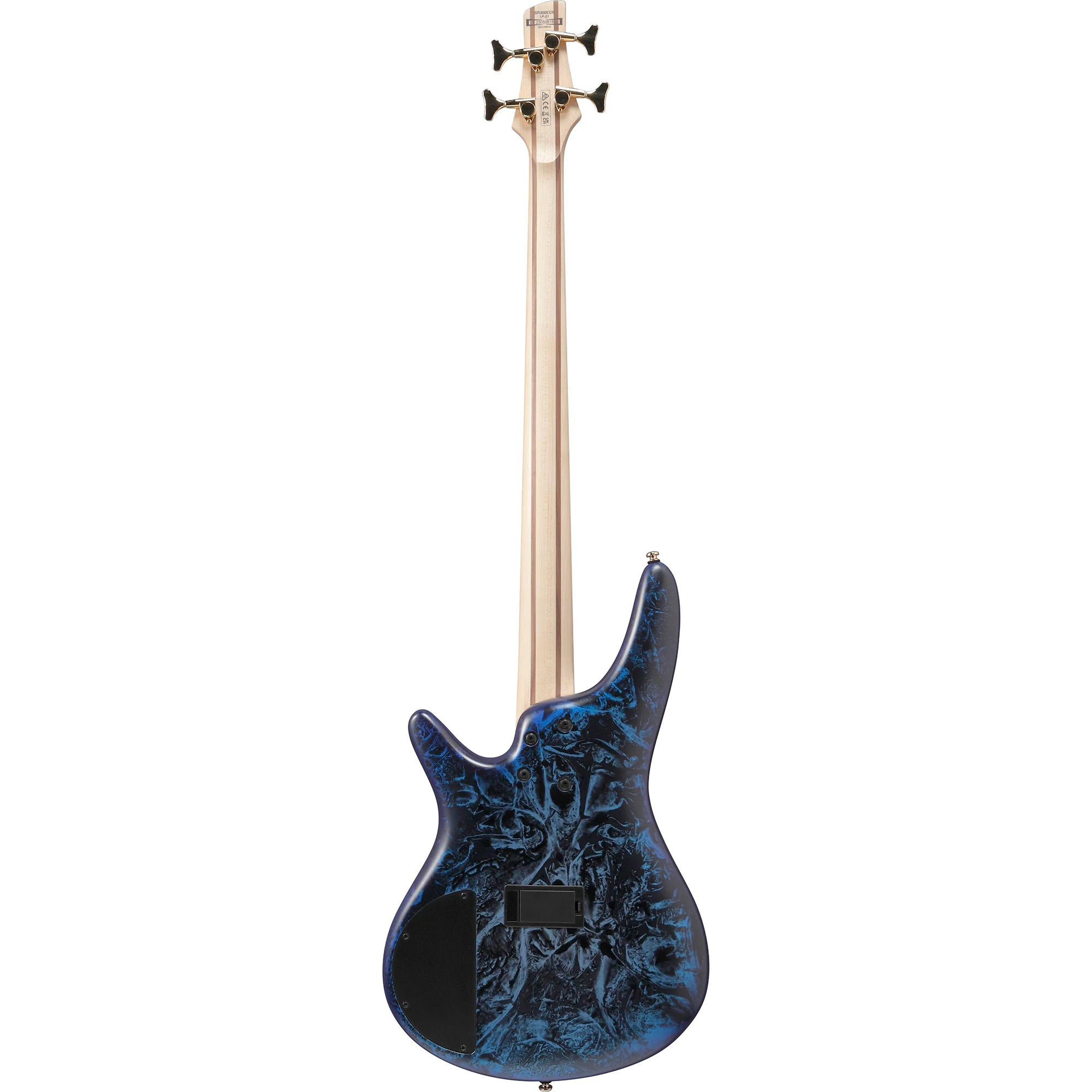 Ibanez SR300EDXCZM SR Standard 4-string Bass, Cosmic Blue Frozen Matte - Image 2