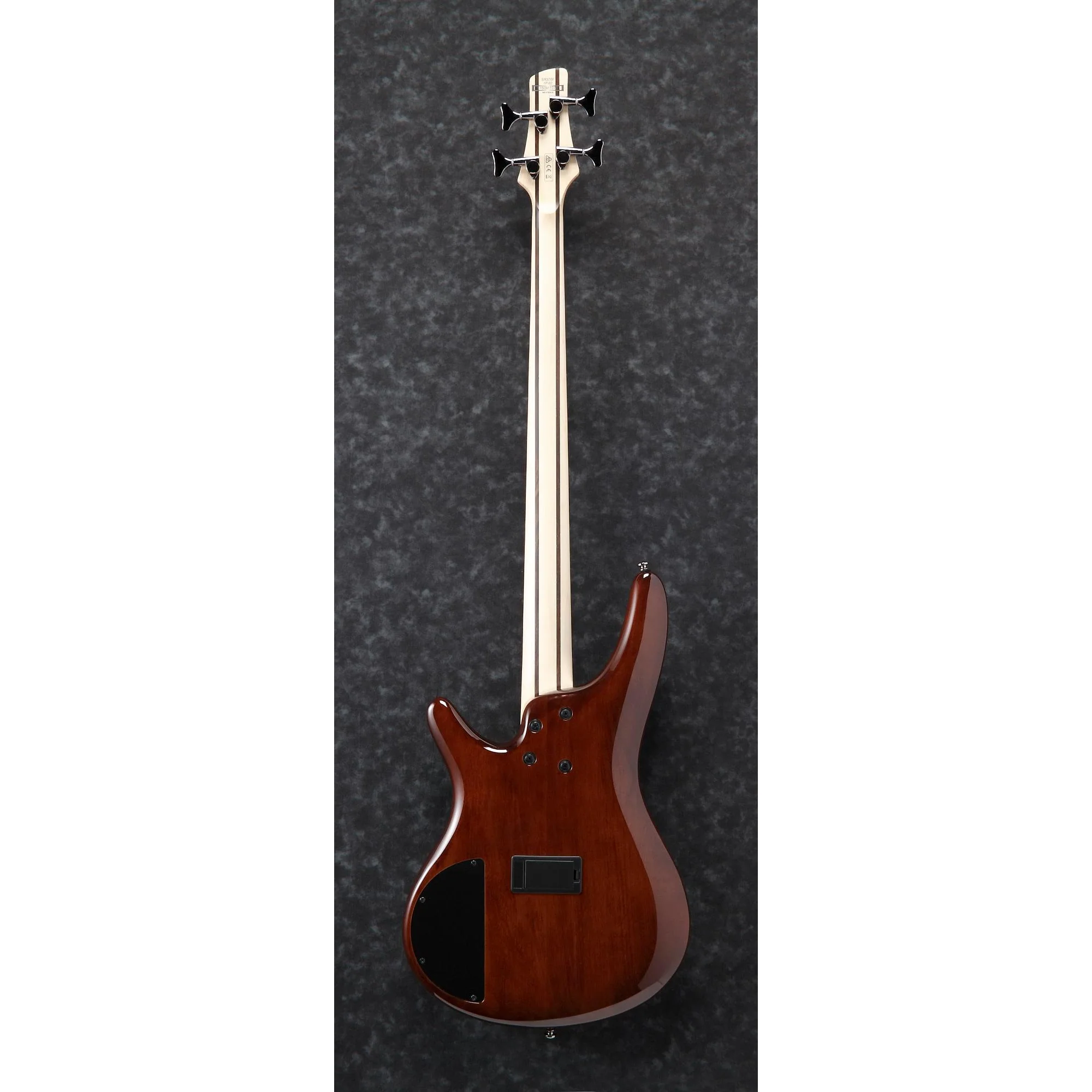 Ibanez SR370EFBBT SR Fretless 4-string Electric Bass, Brown Burst - Image 4