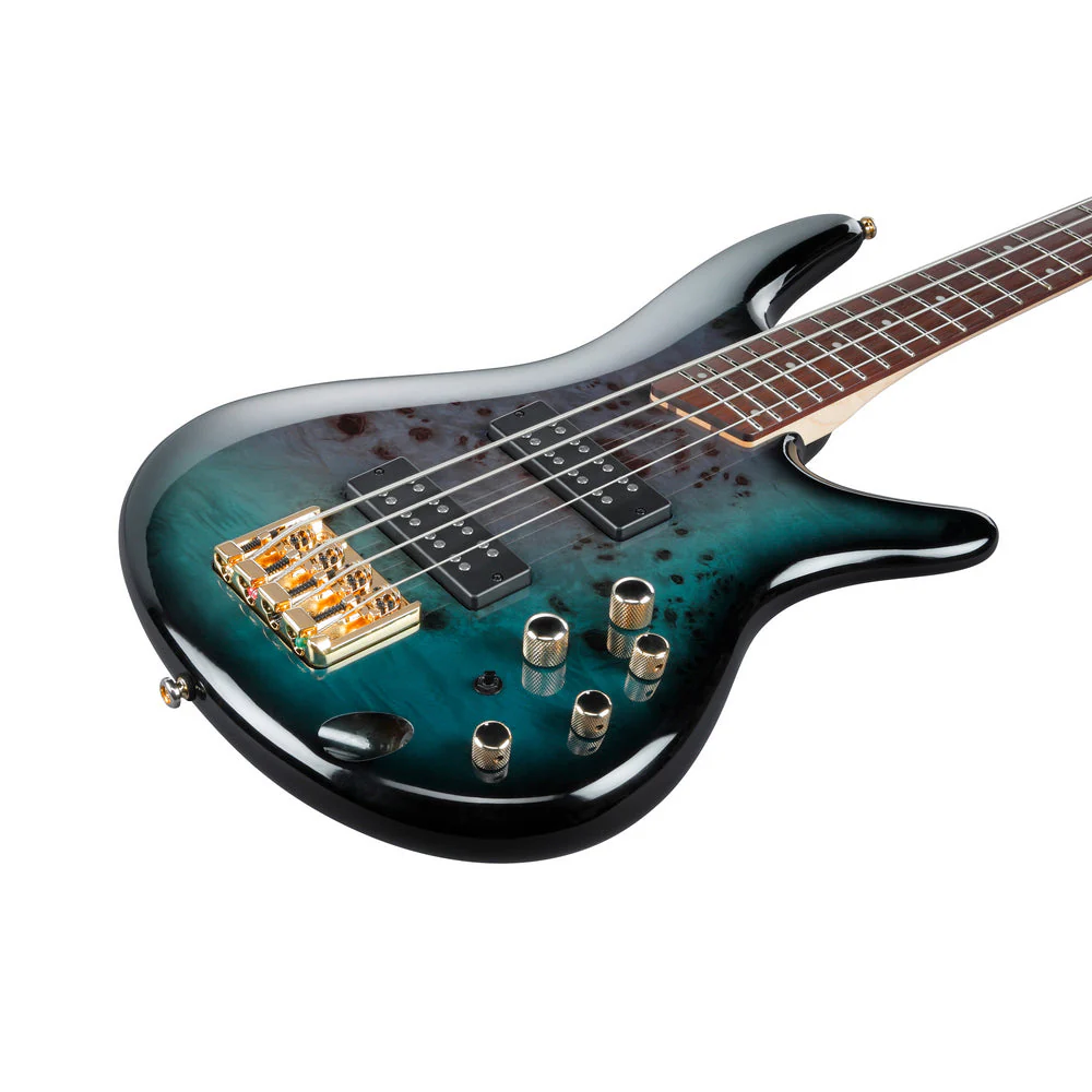 Ibanez SR400EPBDXTSU SR Standard 4-string Bass, Tropical Seafloor Burst - Image 3