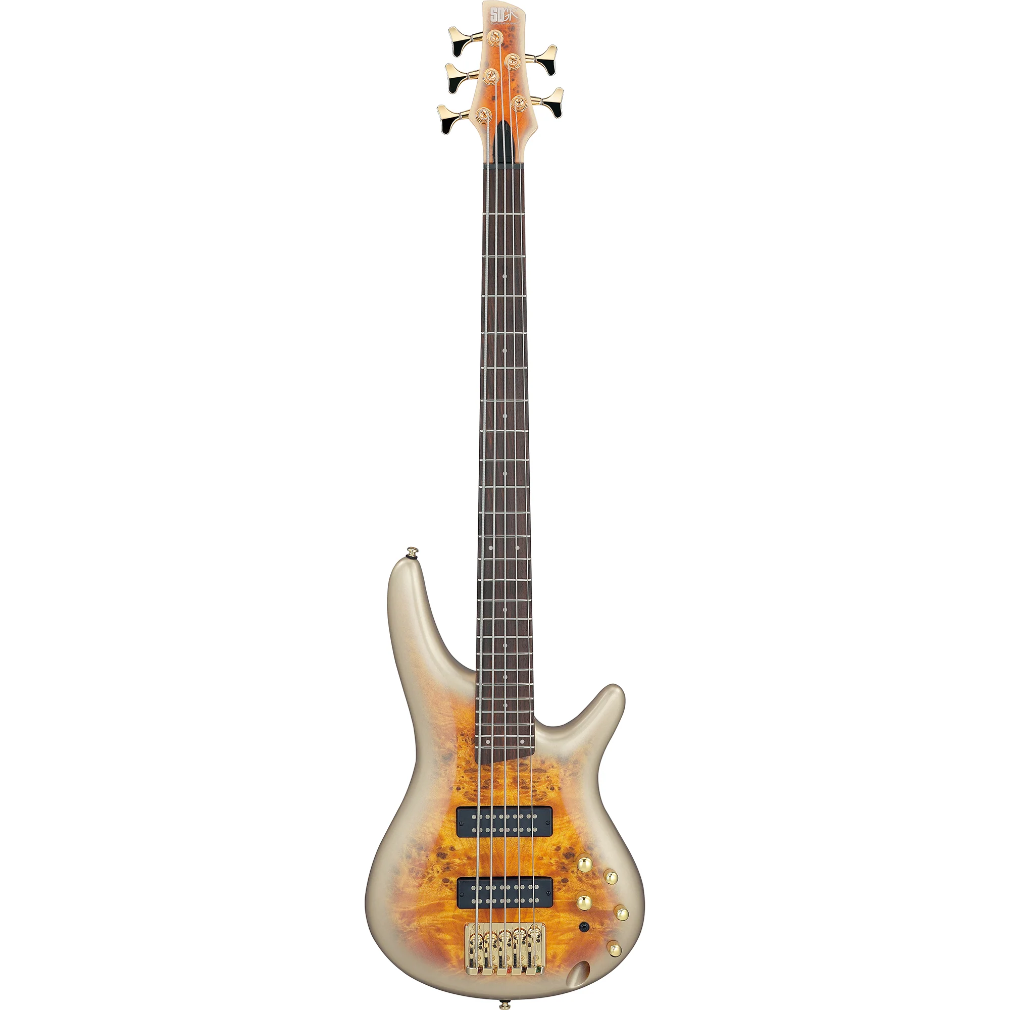 Ibanez SR405EPBDXMGU SR Standard 5-string Bass, Mars Gold Metallic Burst