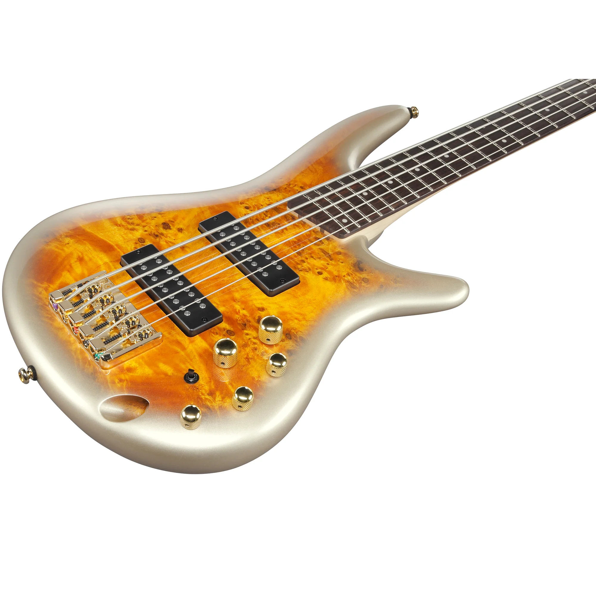 Ibanez SR405EPBDXMGU SR Standard 5-string Bass, Mars Gold Metallic Burst - Image 3