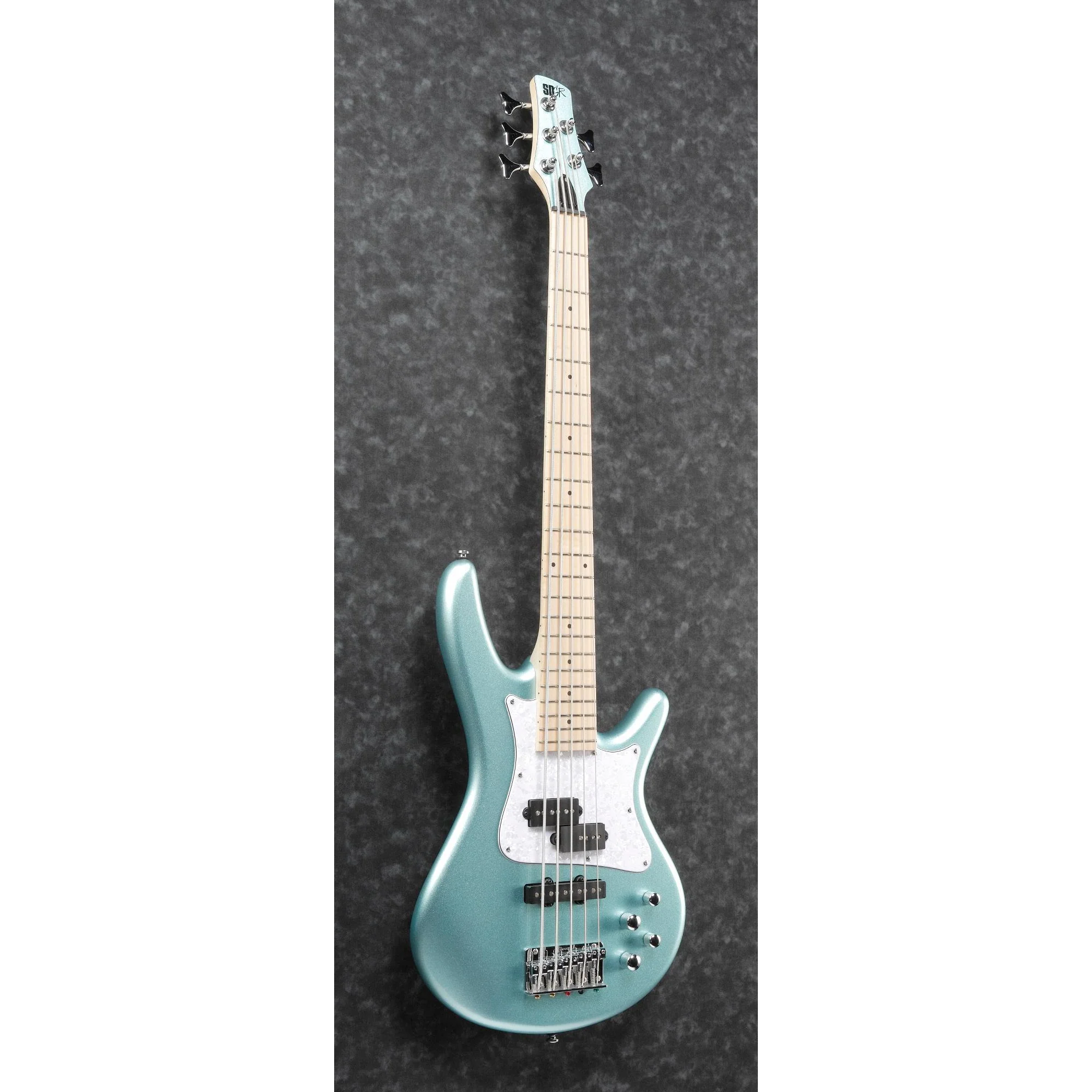 Ibanez SRMD205SPN SR Mezzo 5-string 32" Scale Electric Bass, Sea Foam Pearl Green - Image 3