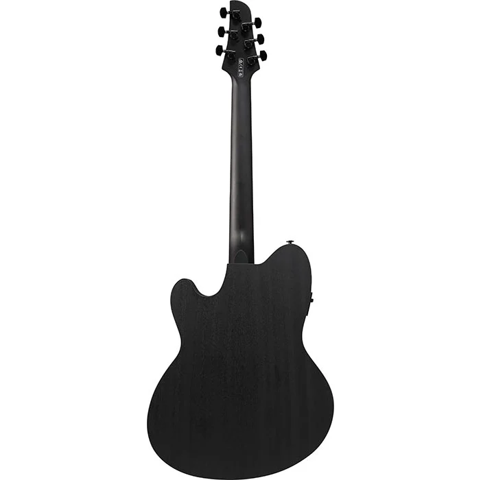 Ibanez TCY621BOT Talman Acoustic/Electric Guitar, Spruce Top, Sapele b/s, Black Out - Image 2