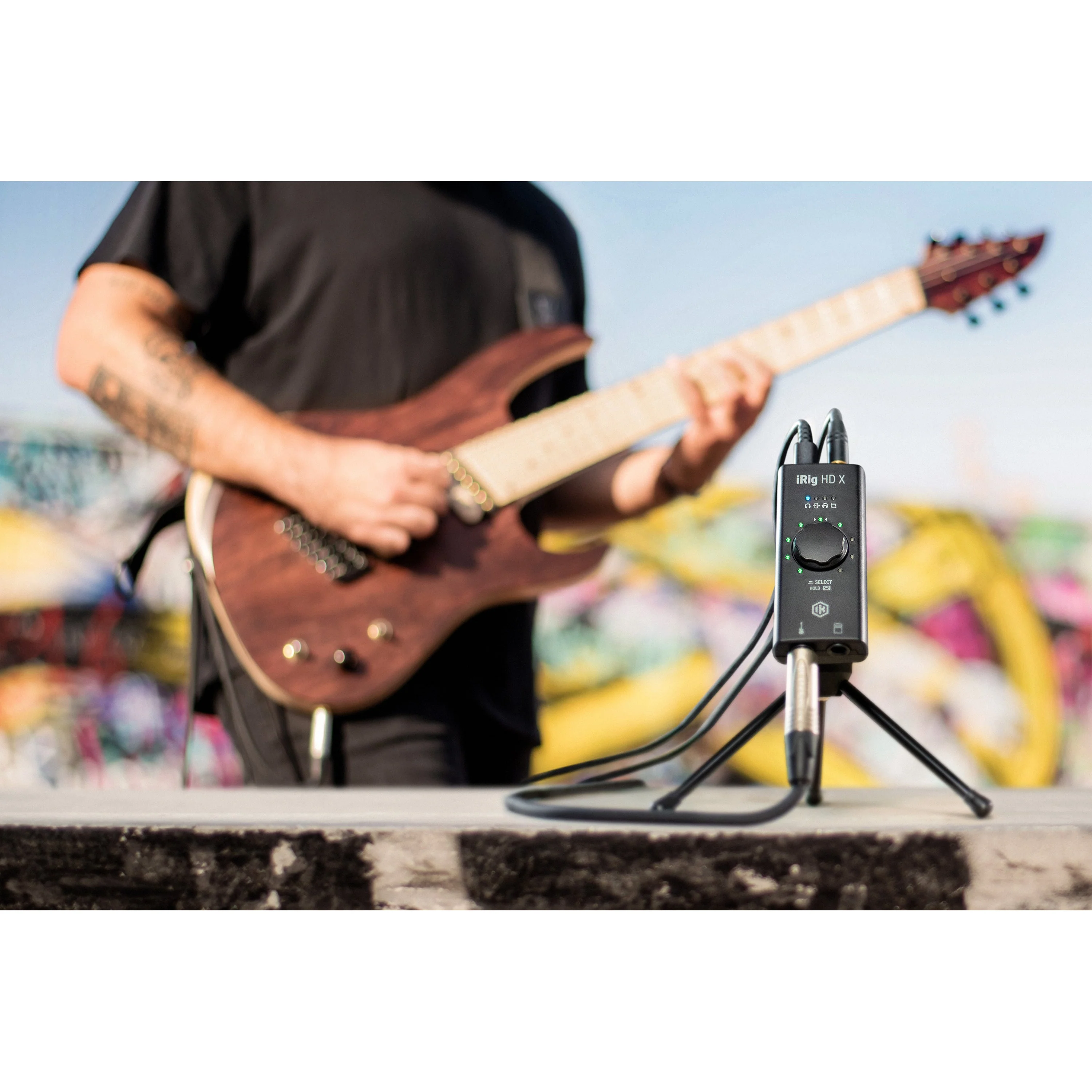 IK Multimedia IP-IRIG-HDX-IN USB-C Digital Guitar Interface for iPhone, iPad, Mac/PC - Image 4