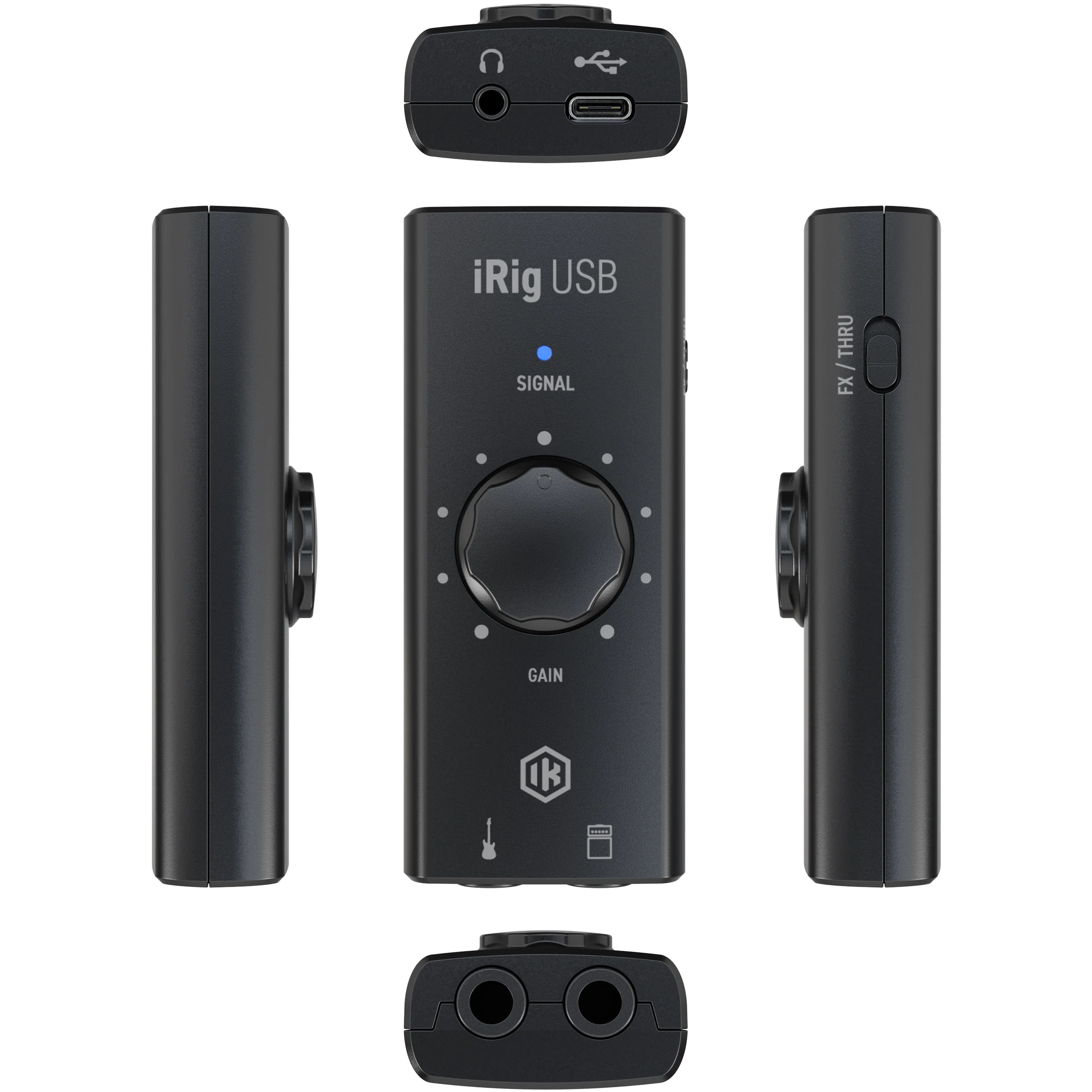 IK Multimedia IP-IRIG-USB-IN iRig Mobile Guitar Interface, USB-C - Image 2