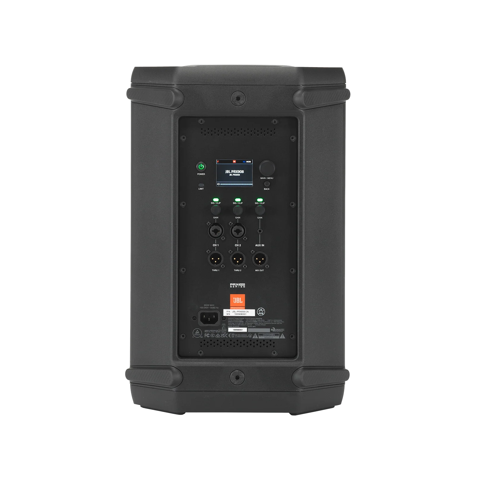JBL PRX908 Professional Powered Two-Way 8" Loudspeaker - Image 5