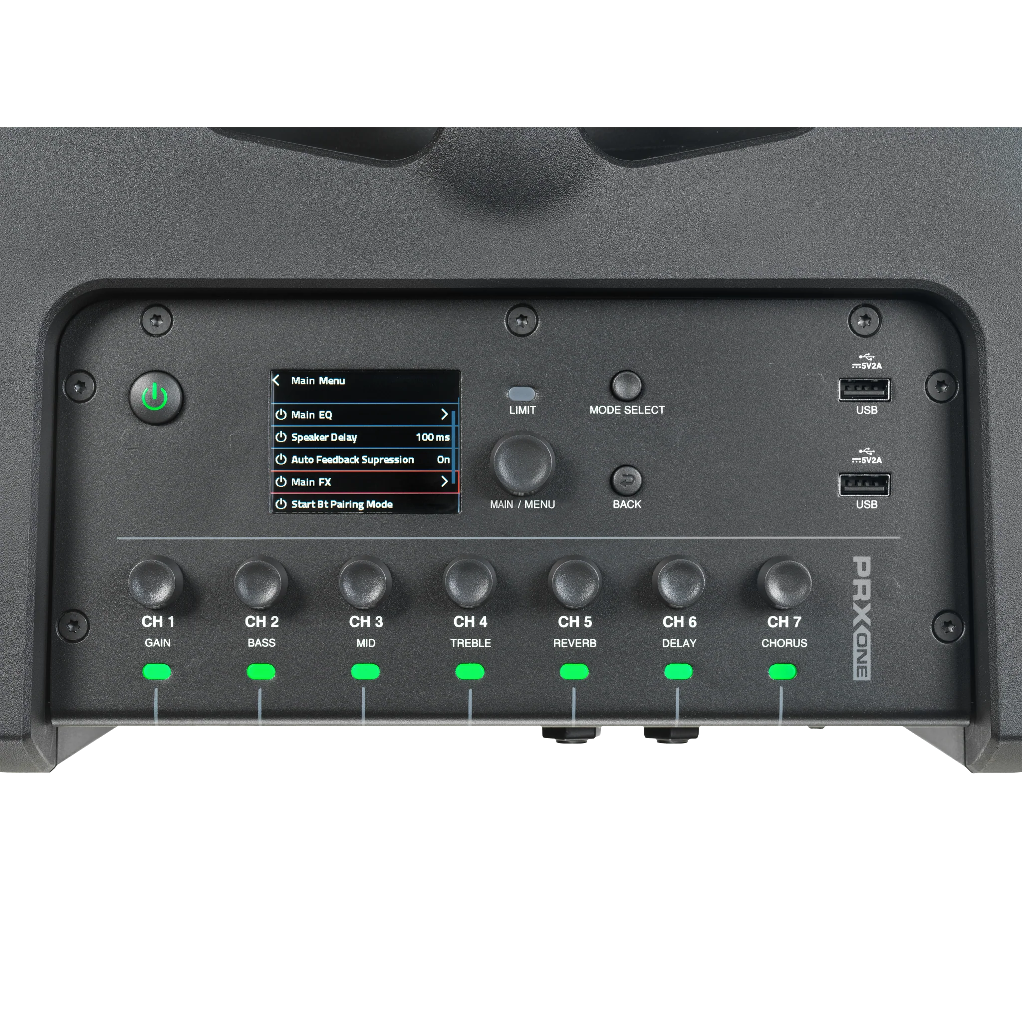 JBL PRXONE All-In-One Powered Column PA with Mixer and DSP - Image 11