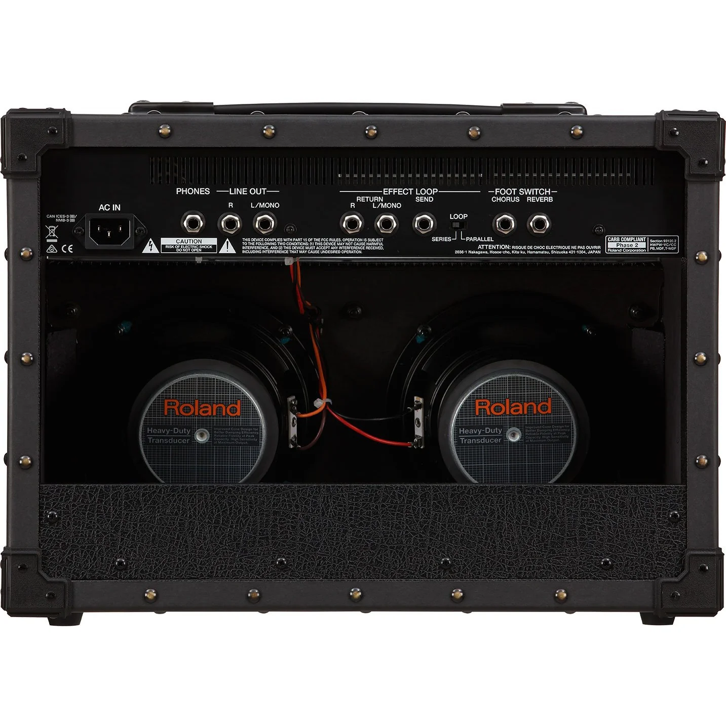 Roland JC-22 Jazz Chorus Amp - 30w, 2x6.5 in. - Image 4