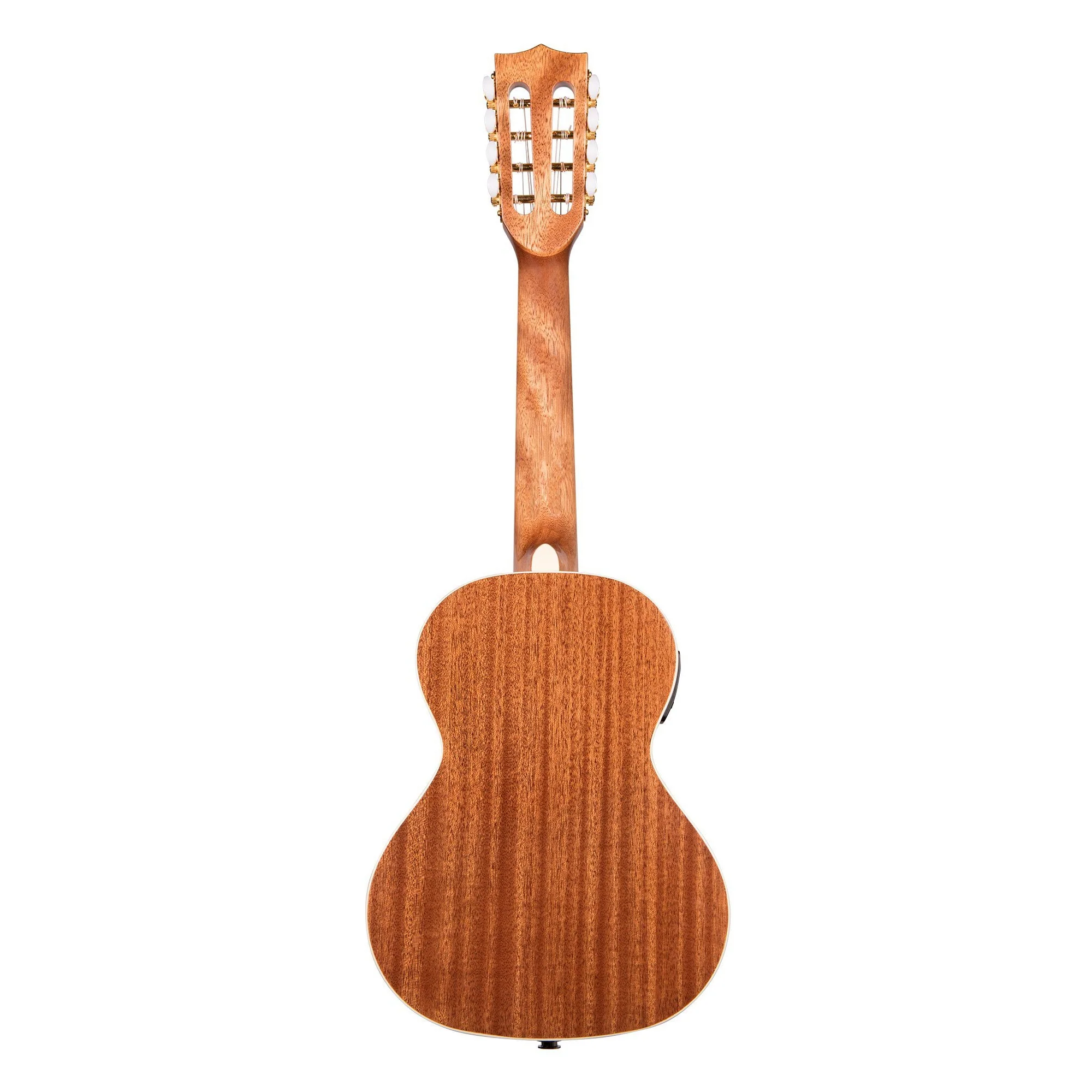 Kala KA-8E 8-String Tenor Mahogany Ukulele, Electronics - Image 3