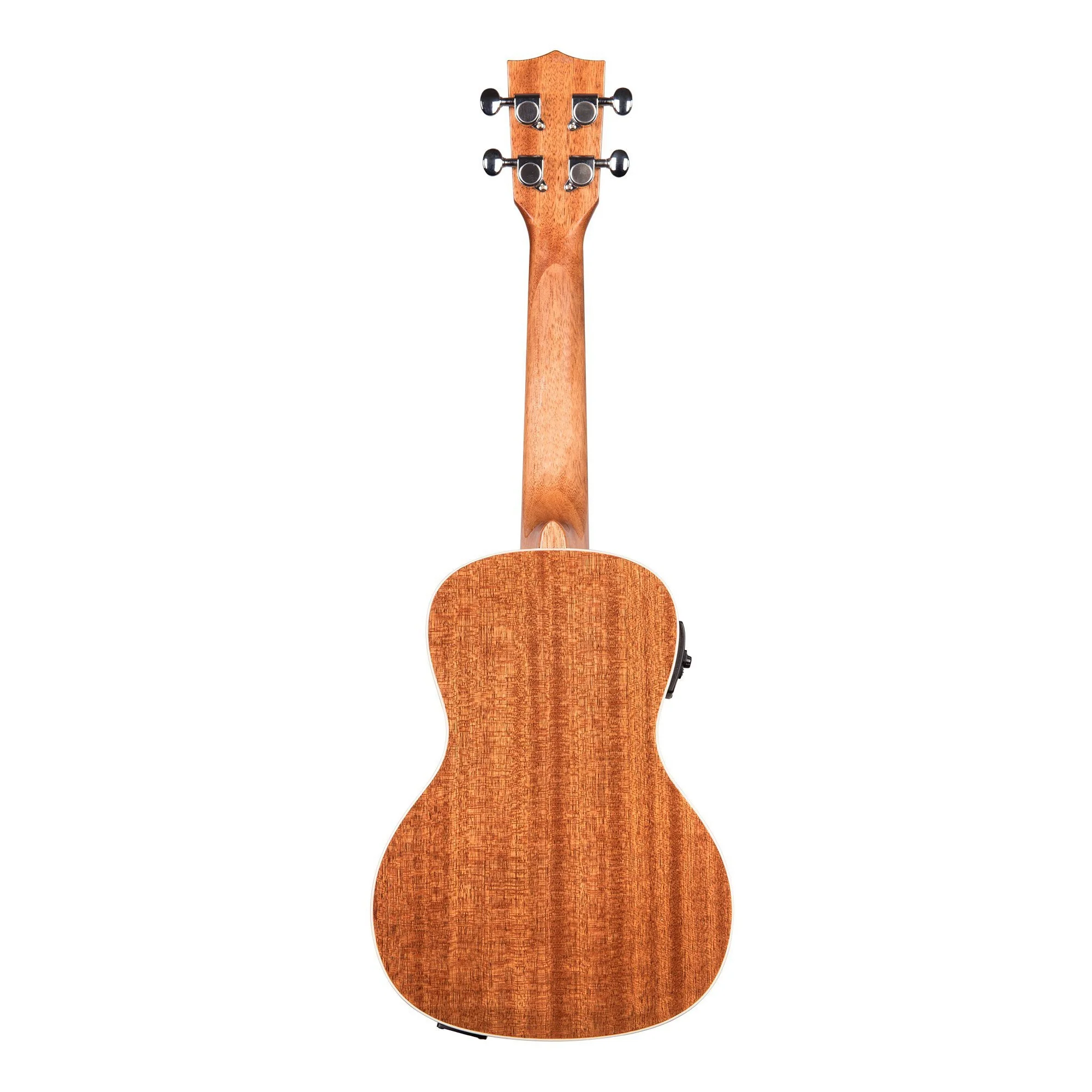 Kala KA-CGE Concert Gloss Mahogany Ukulele, Electronics - Image 3