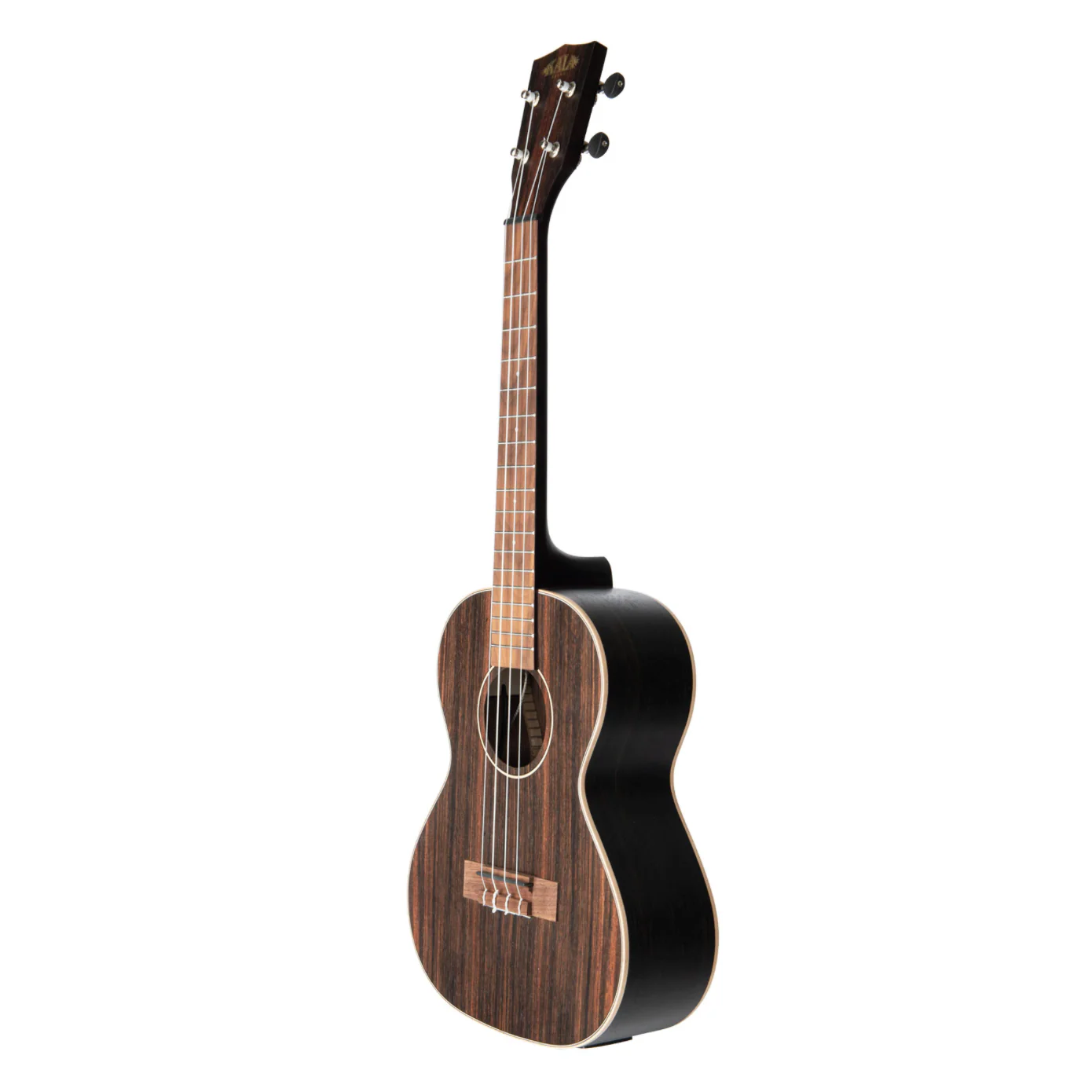Kala KA-EBY-TE Tenor Striped Ebony Ukulele, Electronics - Image 4