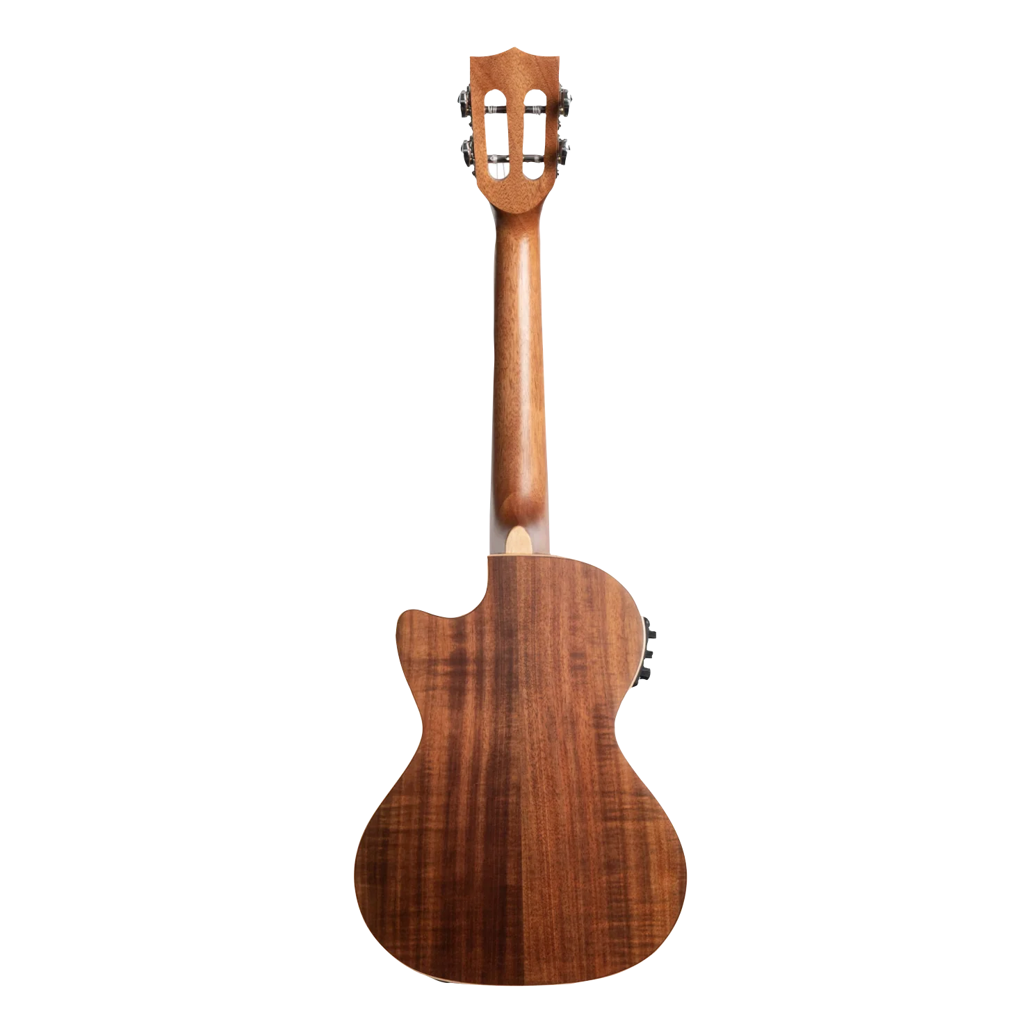 Kala KA-SA-TE-C Tenor Solid Acacia Ukulele, Cutaway and Electronics - Image 3