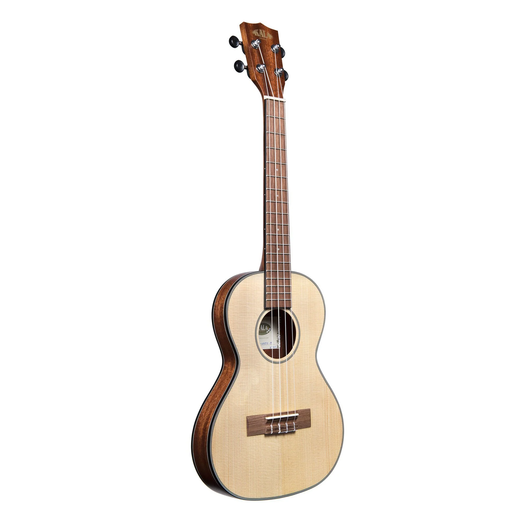 Kala KA-SSTU-T Travel Tenor Solid Spruce Mahogany Ukulele - Image 2