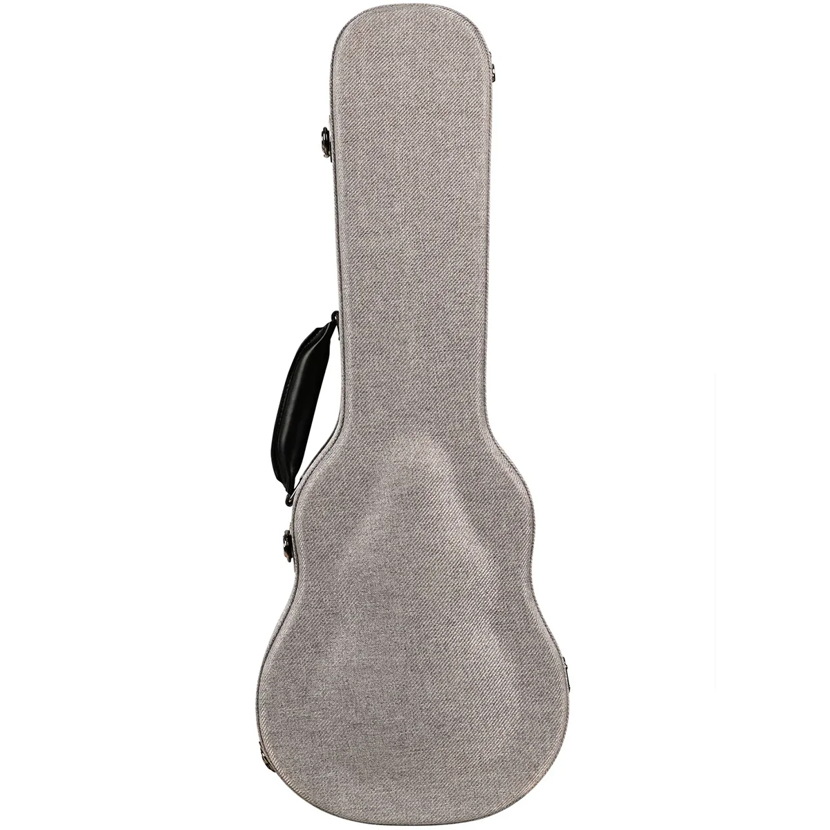 Kala GTS-AT Soprano Archtop Ukulele Hardcase, Grey Tweed