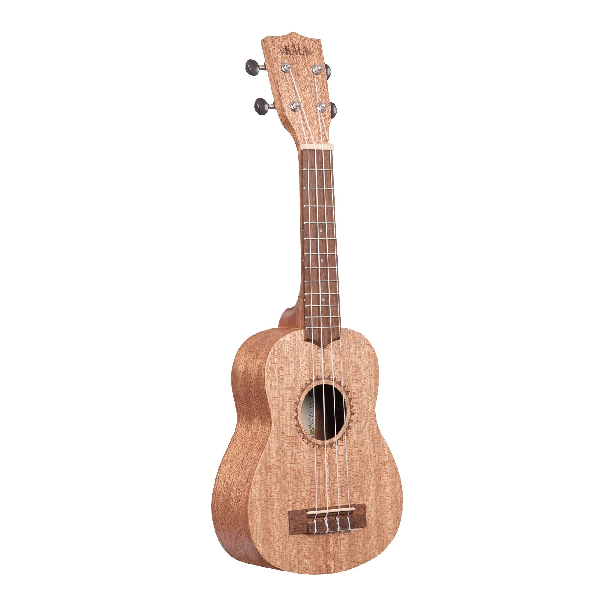 Kala KA-20S Soprano Burled Meranti Ukulele - Image 4