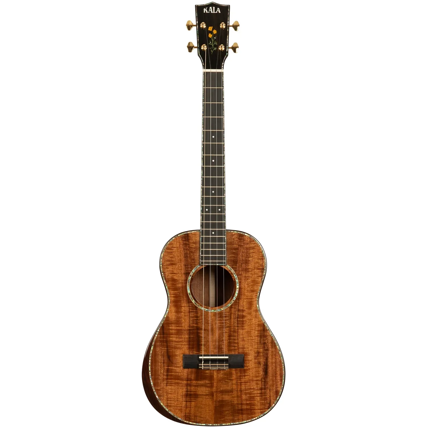 Kala KA-20TH-KOA-B Koa Baritone Ukulele, 20th Anniversary