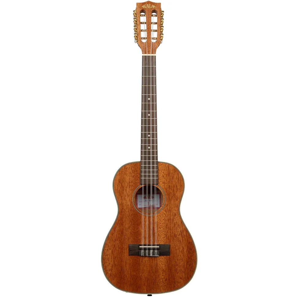 Kala KA-BG8 Baritone 8-String Gloss Mahogany Ukulele