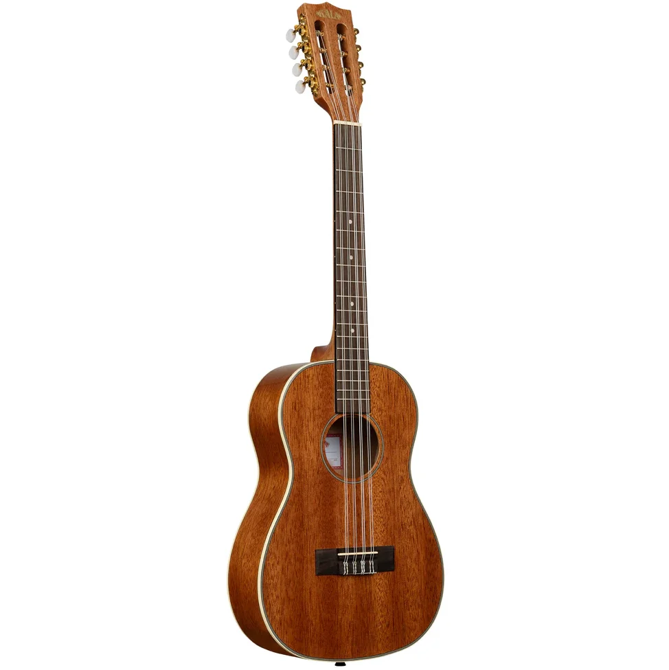 Kala KA-BG8 Baritone 8-String Gloss Mahogany Ukulele - Image 2