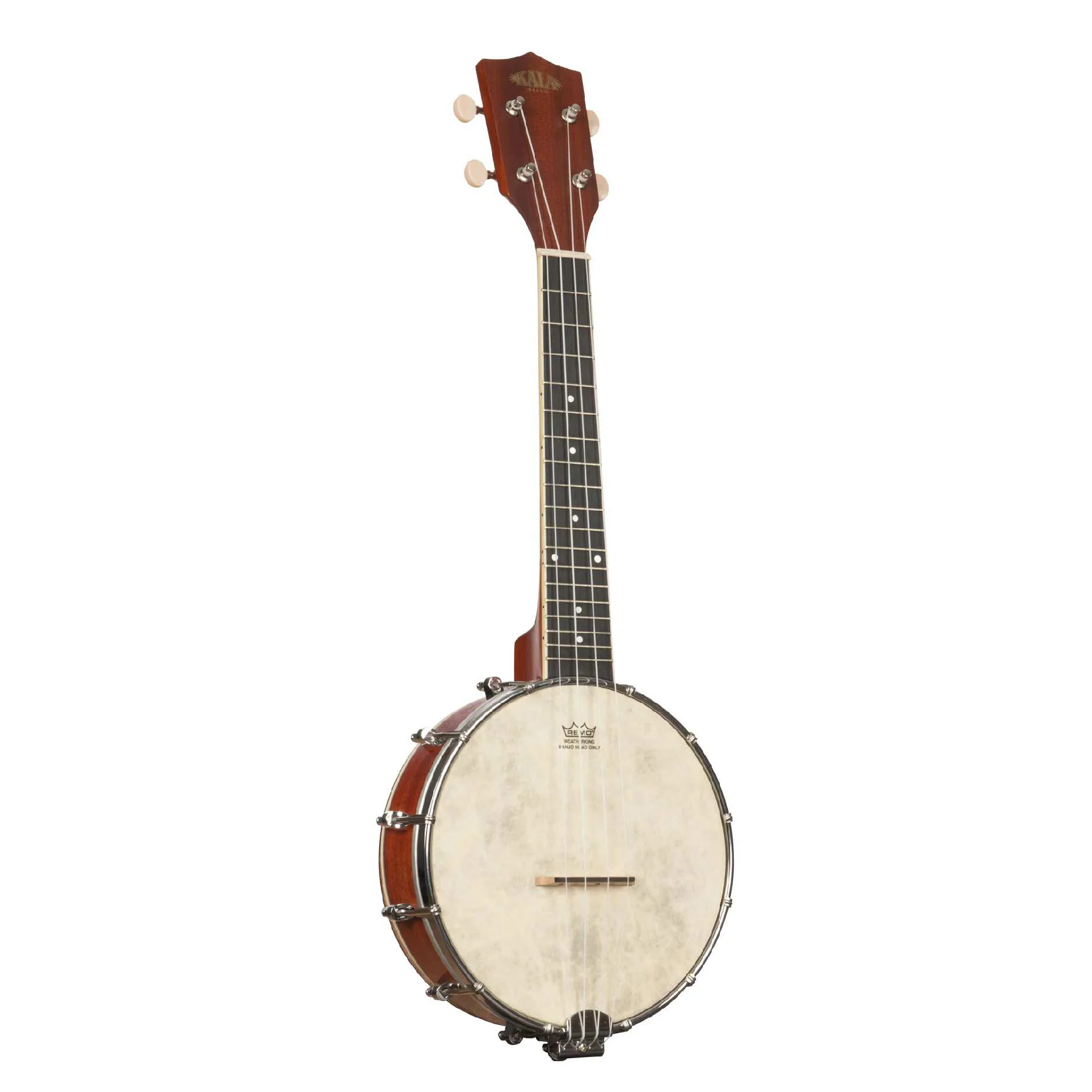 Kala KA-BNJ-MHG-C Concert Banjo Ukulele, Mahogany - Image 3