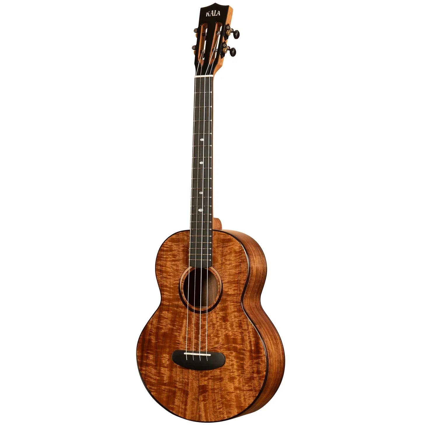 KALA KA-CT-SA-BG Baritone Contour Series, Solid Acacia, Gloss w/ Bag - Image 2
