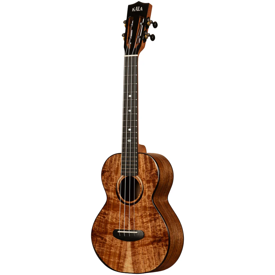 Kala KA-CT-SA-TG Tenor Solid Acacia Ukulele, Contour Series - Image 4