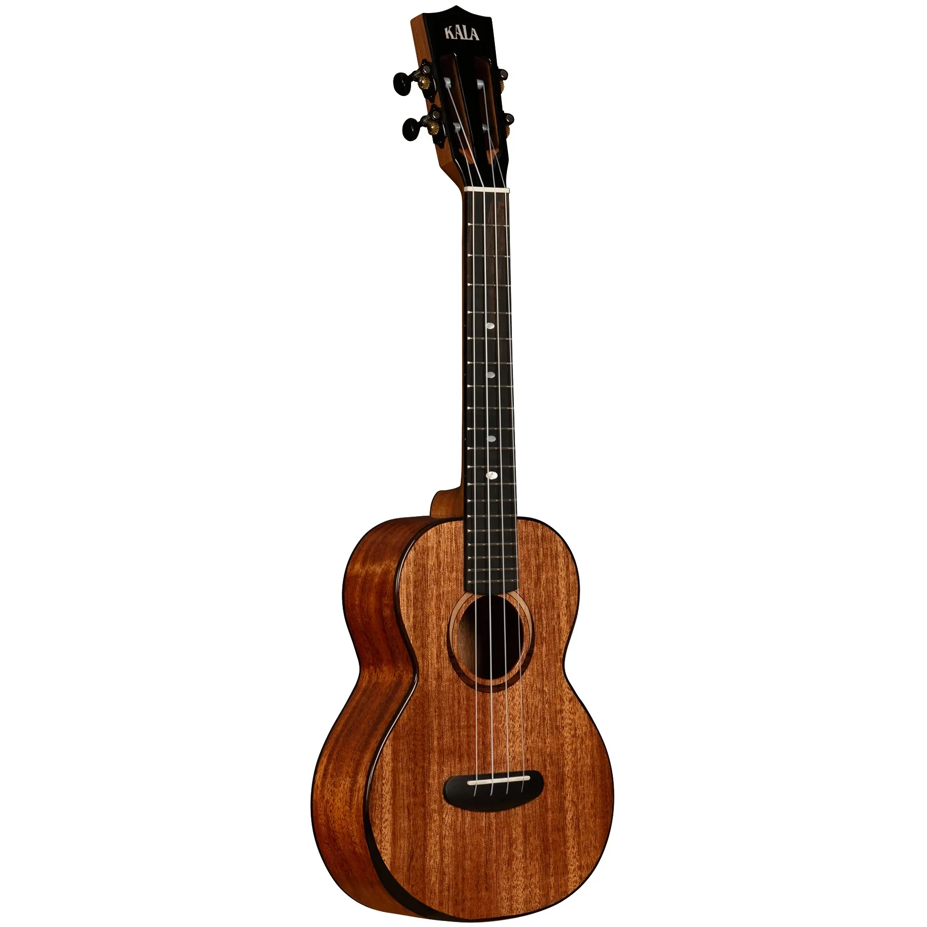 Kala KA-CT-SMH-TG ContourSeries All Solid Gloss Mahogany Tenor Ukulele - Image 3