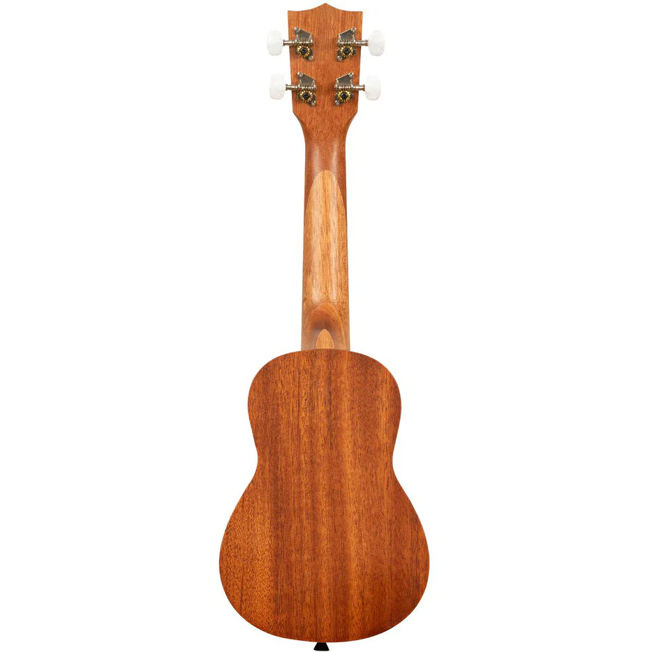 Kala KA-GARDENIA-S Soprano Mahogany Ukulele, Gardenia Design - Image 2