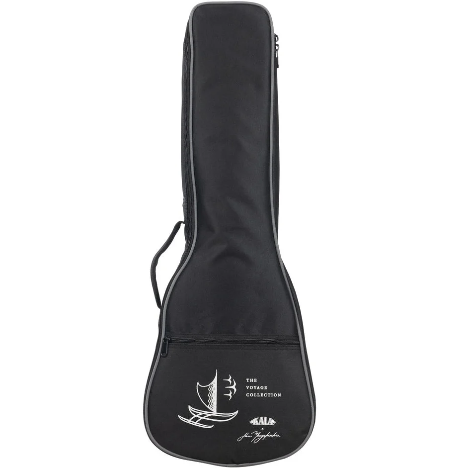 Kala KA-GARDENIA-S Soprano Mahogany Ukulele, Gardenia Design - Image 5