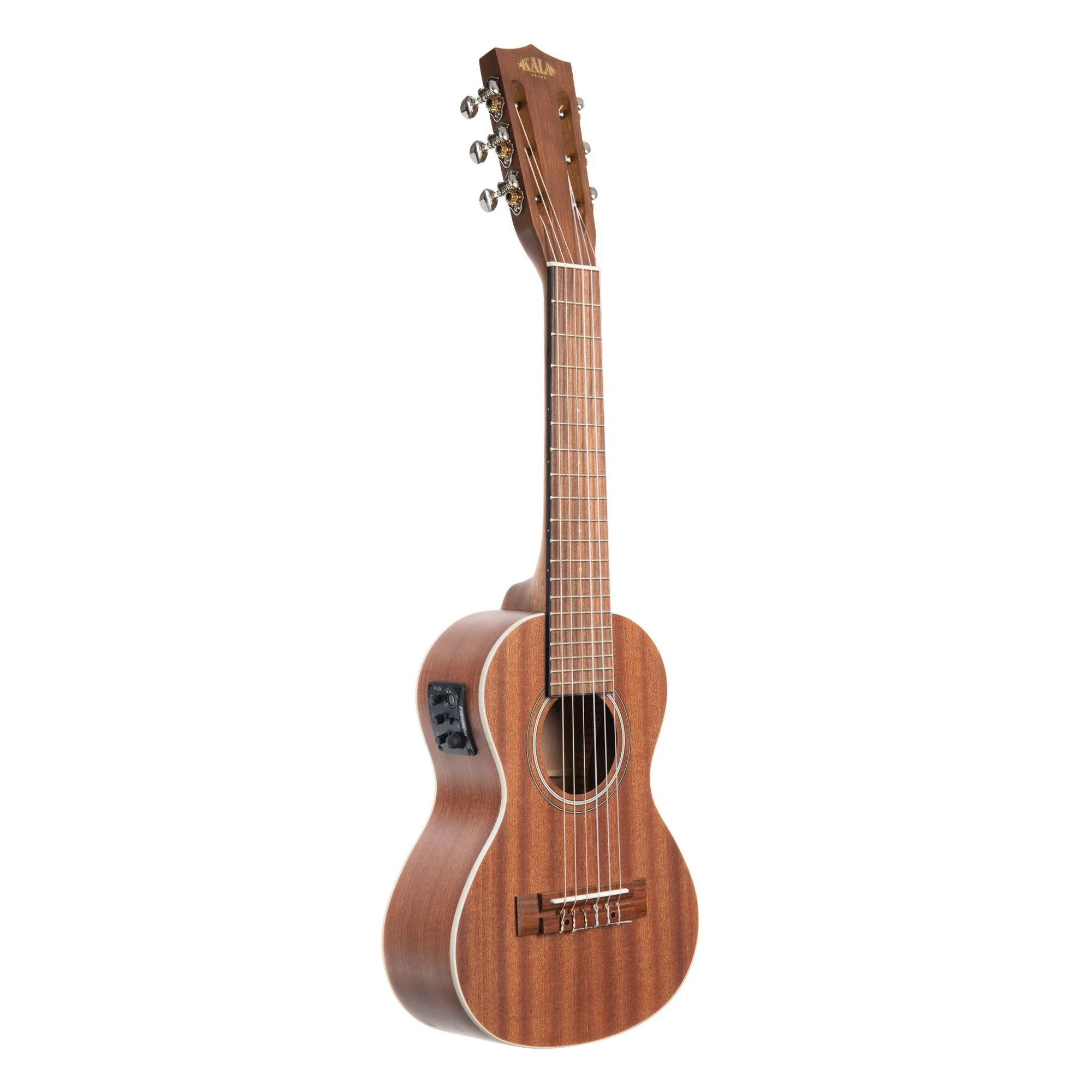 Kala KA-GL-E Guitarlele - Satin Mahogany, Electronics - Image 4