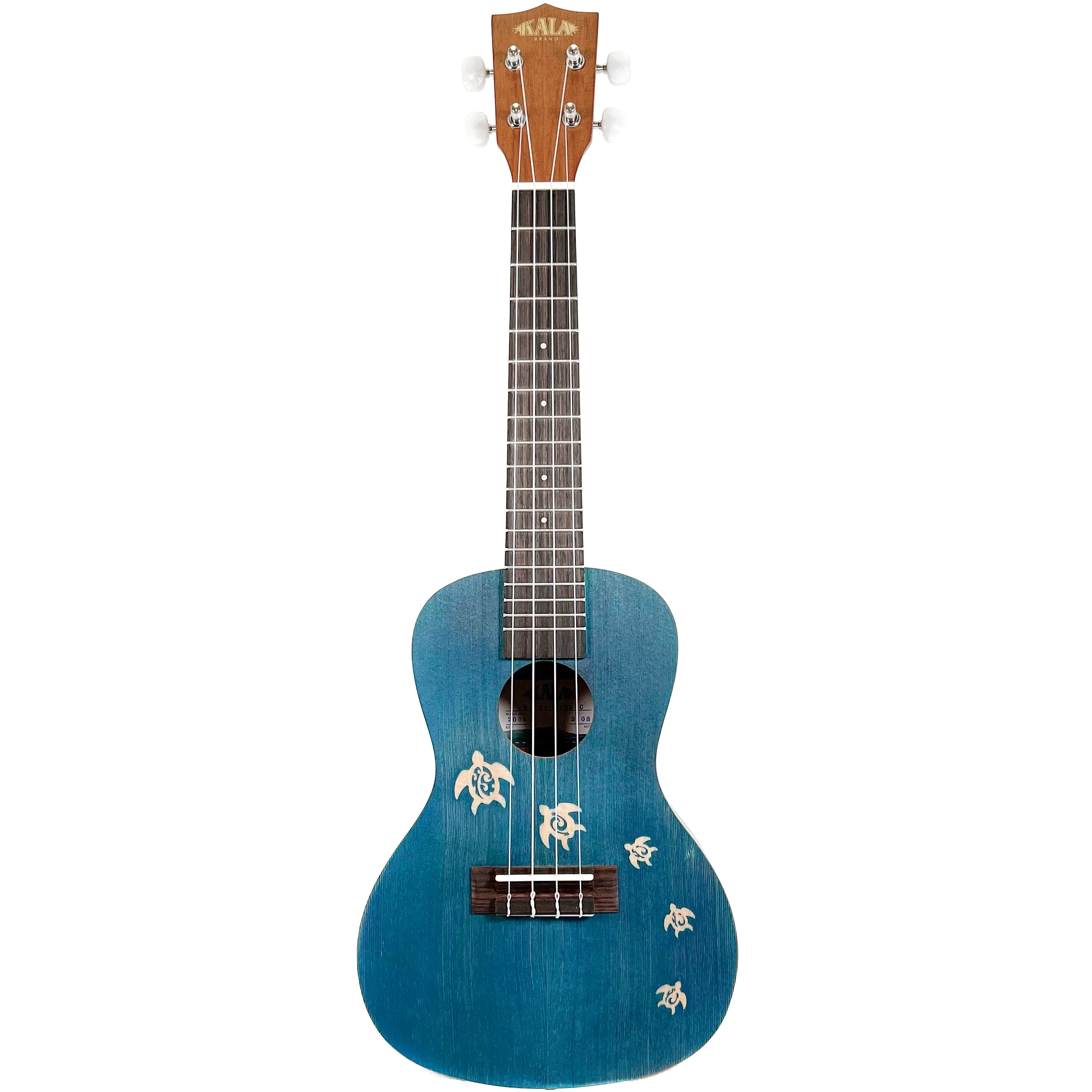 Kala KA-HI-HONU-C Concert Mahogany Ukulele with Honu Design