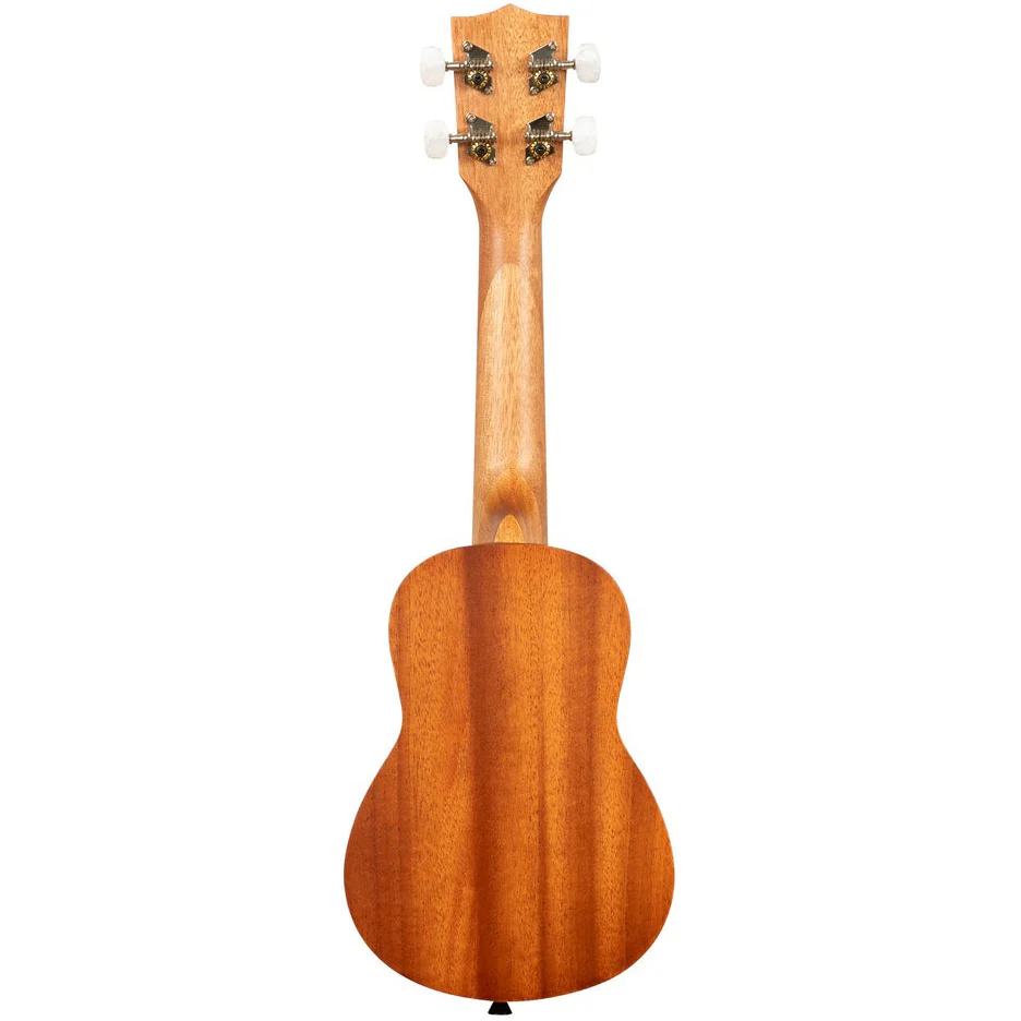 Kala KA-HIBISCUS-S Soprano Mahogany Ukulele, Hibiscus Design - Image 2