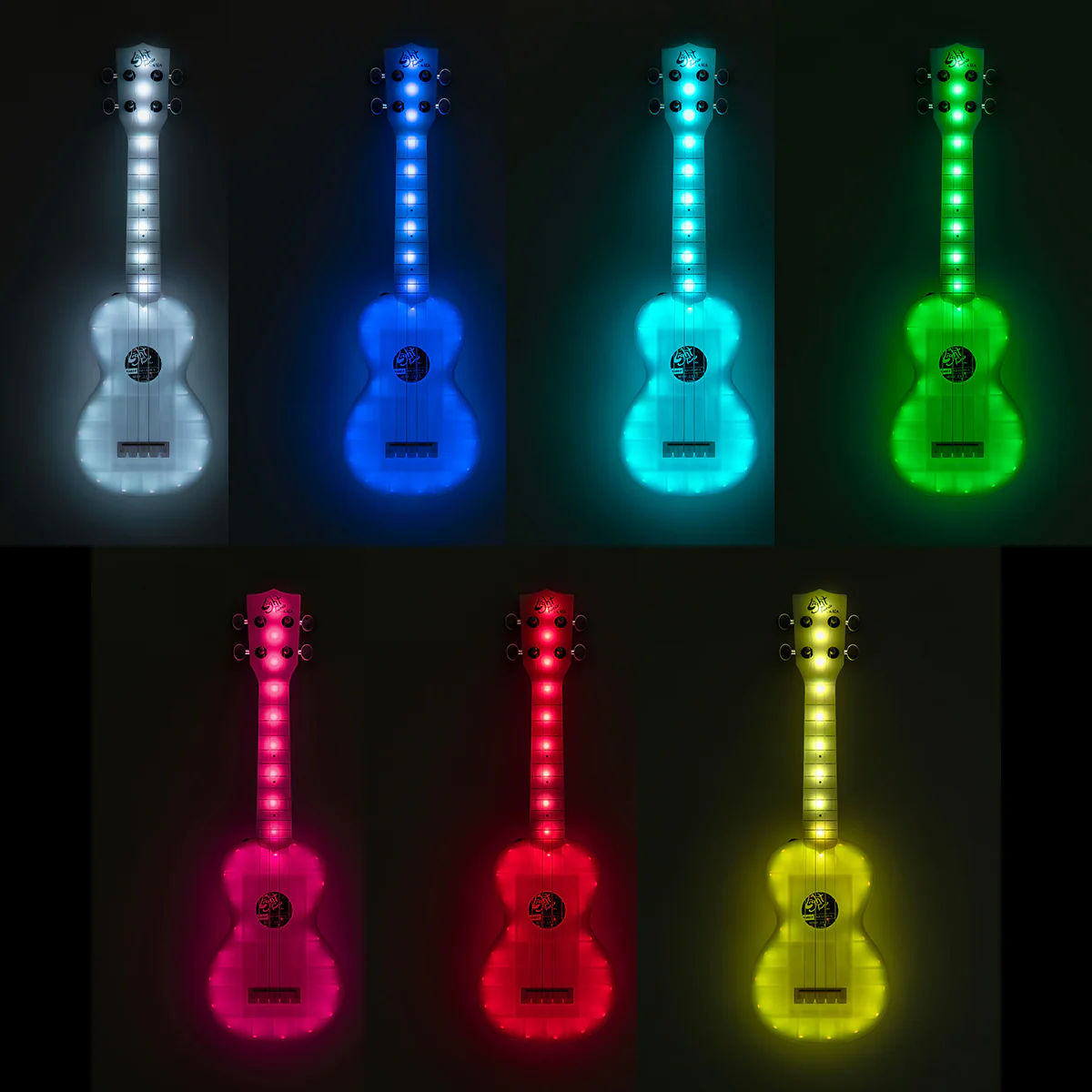 Kala KA-LIGHT-S Soprano Ukulele w/ Light Tone LED - Image 5