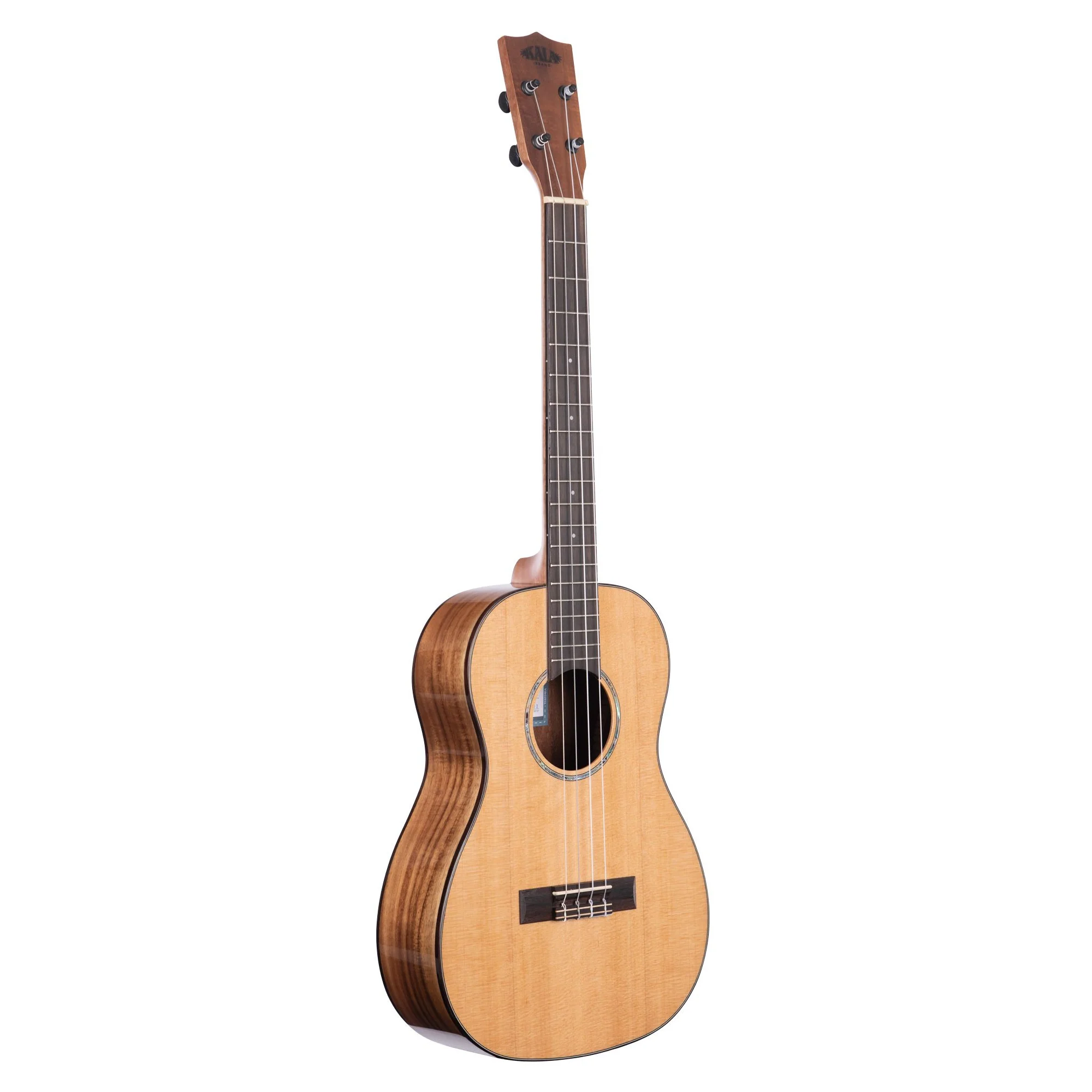 Kala KA-SCAC-B Baritone Solid Cedar Top Acacia Ukulele - Image 4