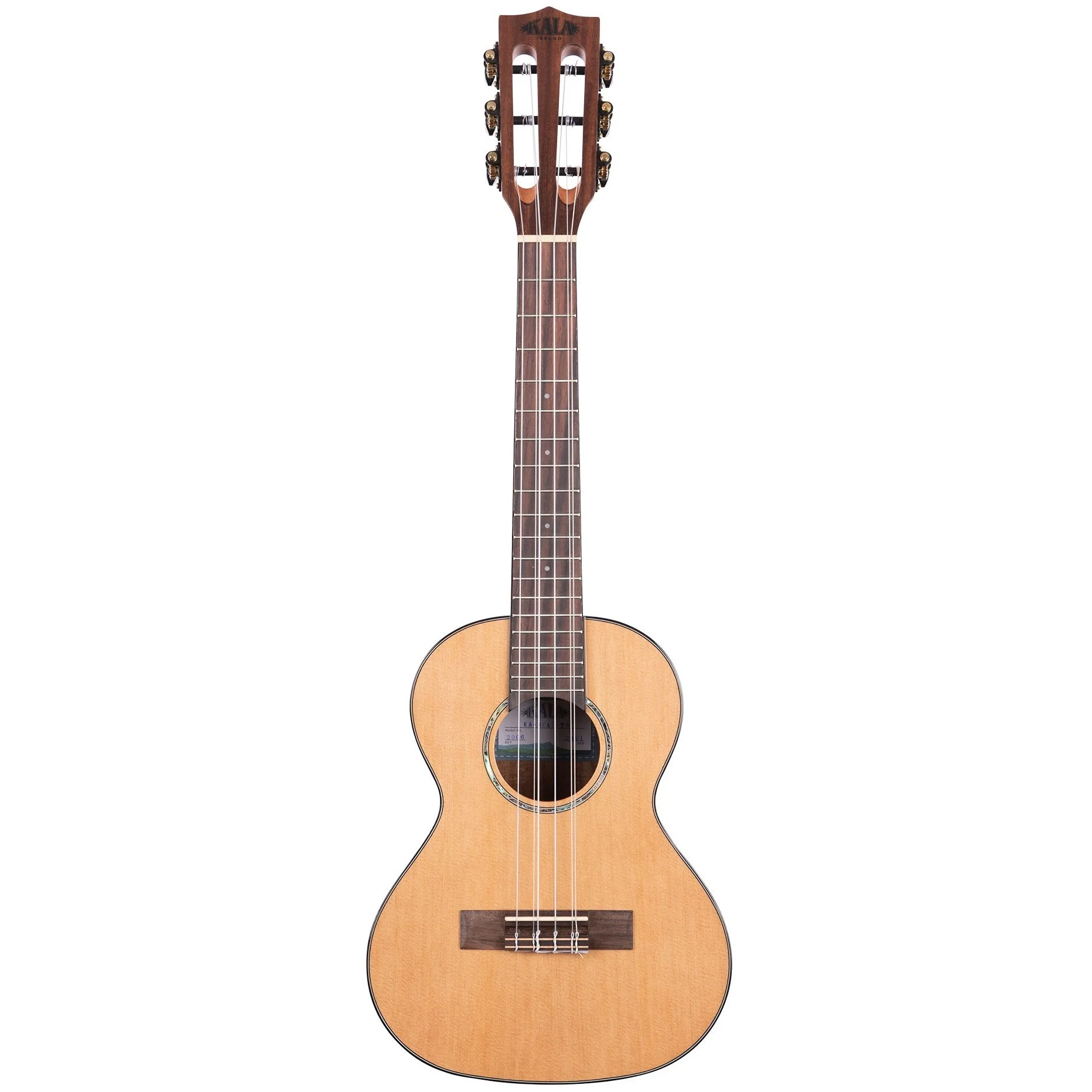 Kala KA-SCAC-T6  Tenor 6-String Solid Cedar Top Acacia Ukulele