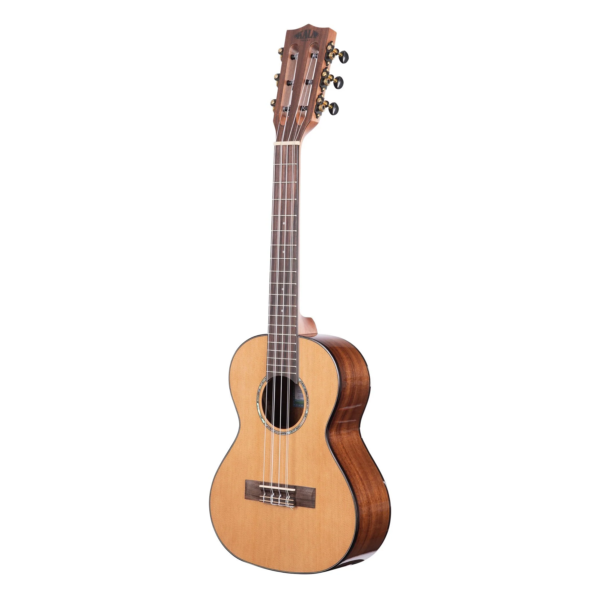Kala KA-SCAC-T6  Tenor 6-String Solid Cedar Top Acacia Ukulele - Image 3