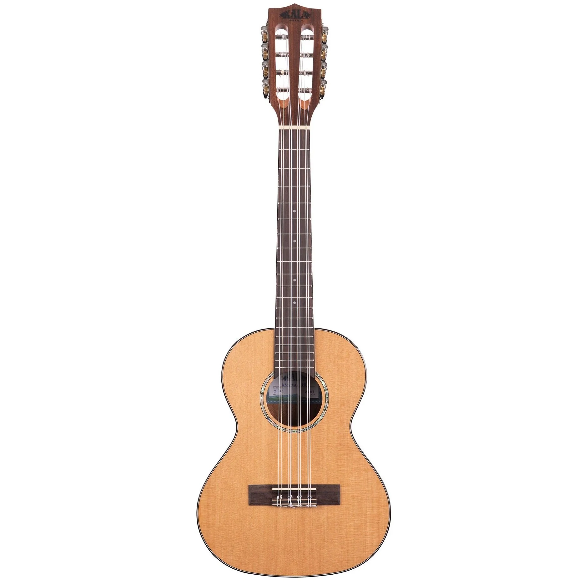 Kala KA-SCAC-T8 Tenor 8-String Solid Cedar Top Acacia Ukulele